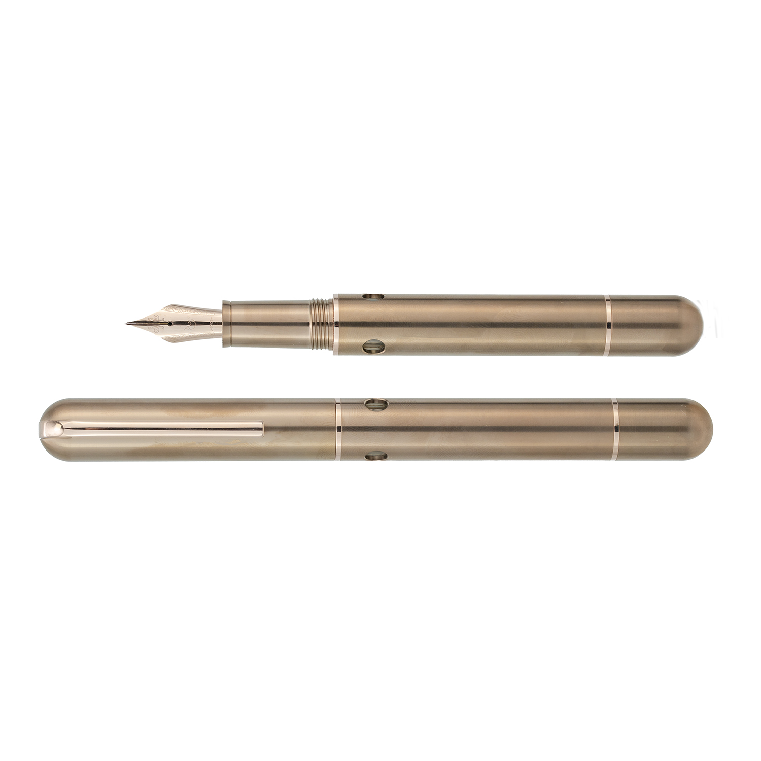 Nahvalur Nautilus Ti Toffee Stylo Plume
