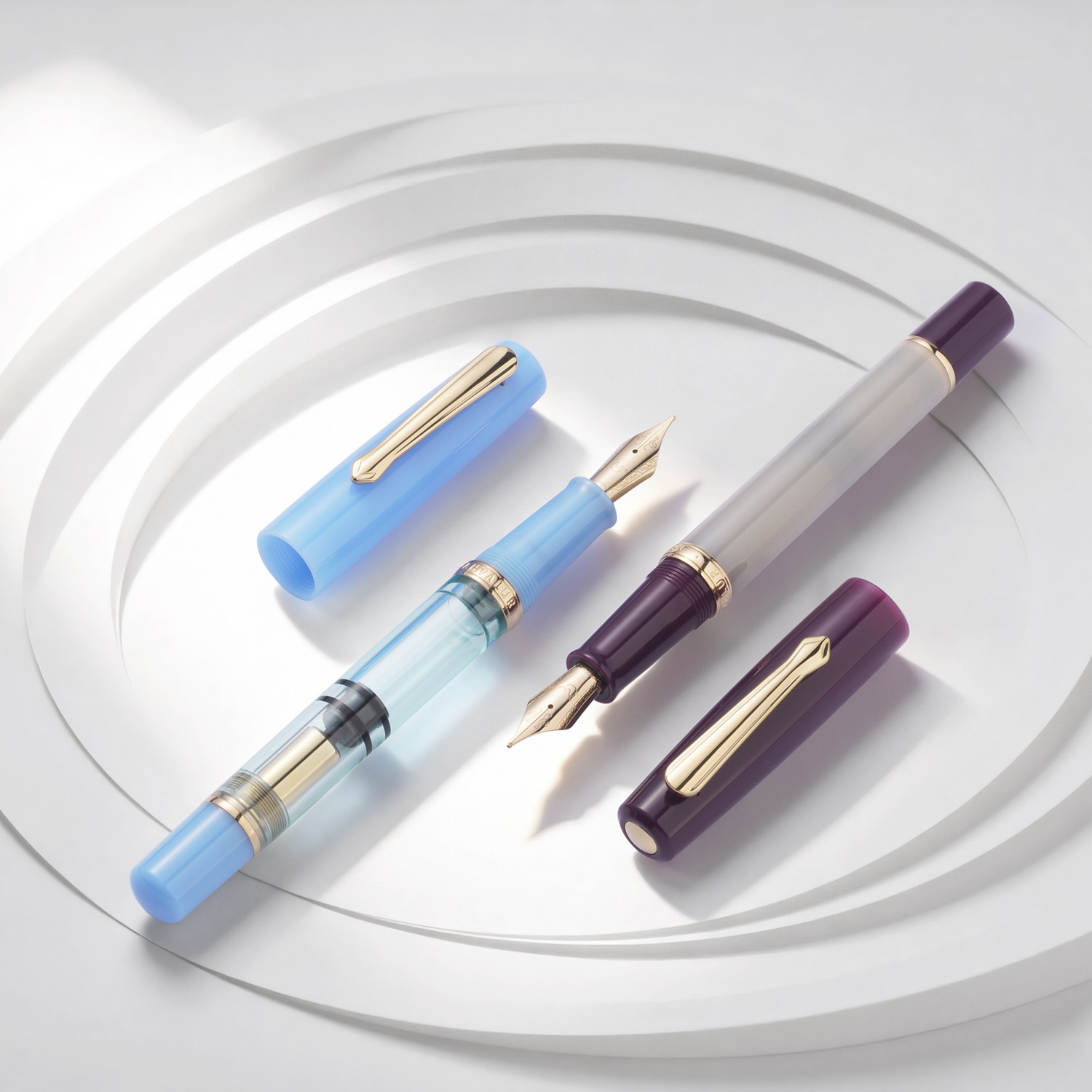 Nahvalur Original Violet Ash Special Edition RGT Fountain Pen