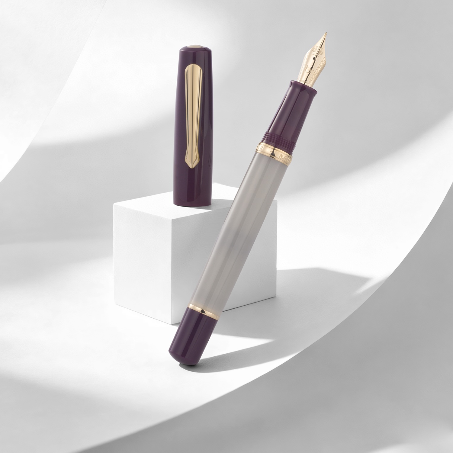 Nahvalur Original Violet Ash Special Edition RGT Fountain Pen