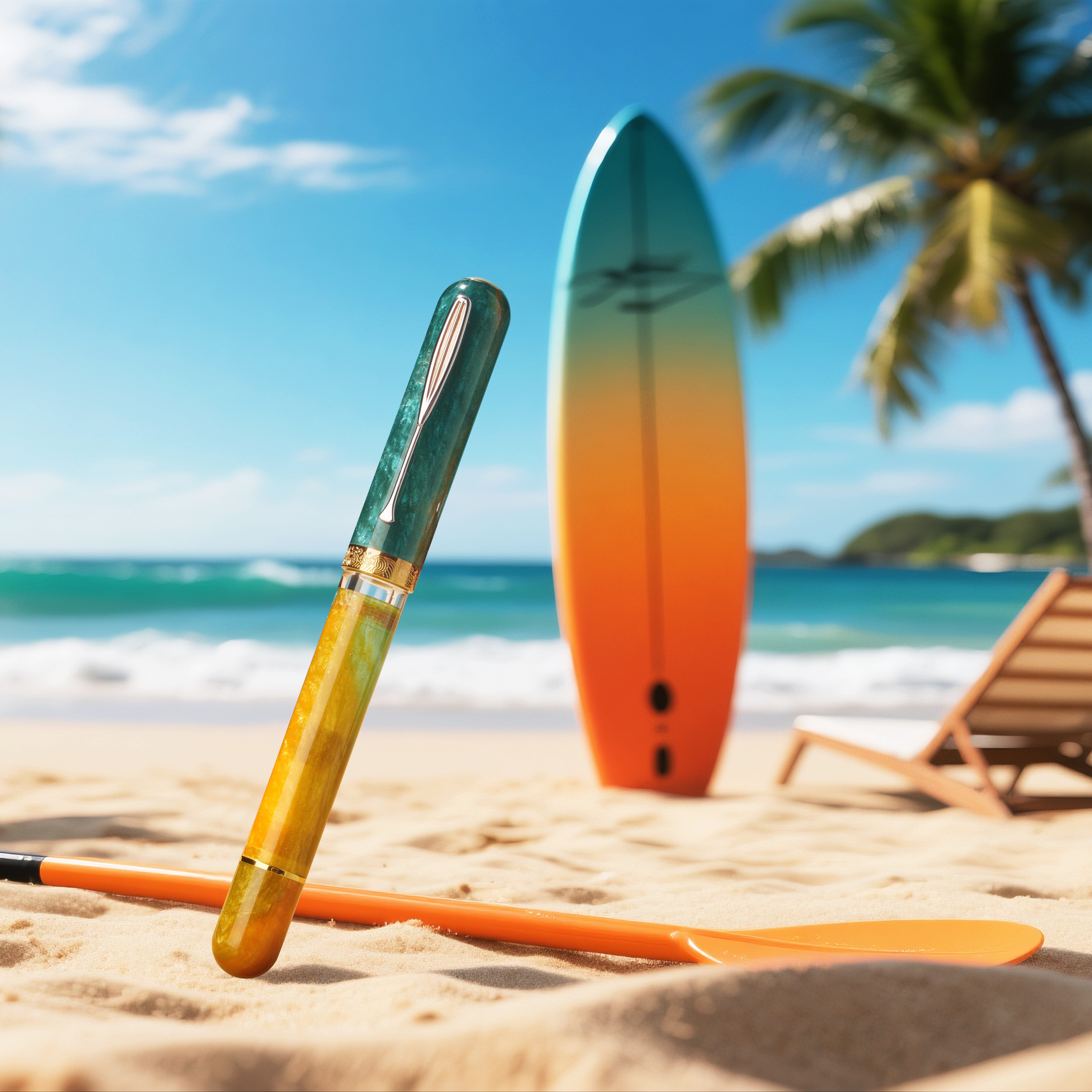 Nahvalur Voyage Hawaii GT LE Caneta de tinta permanente