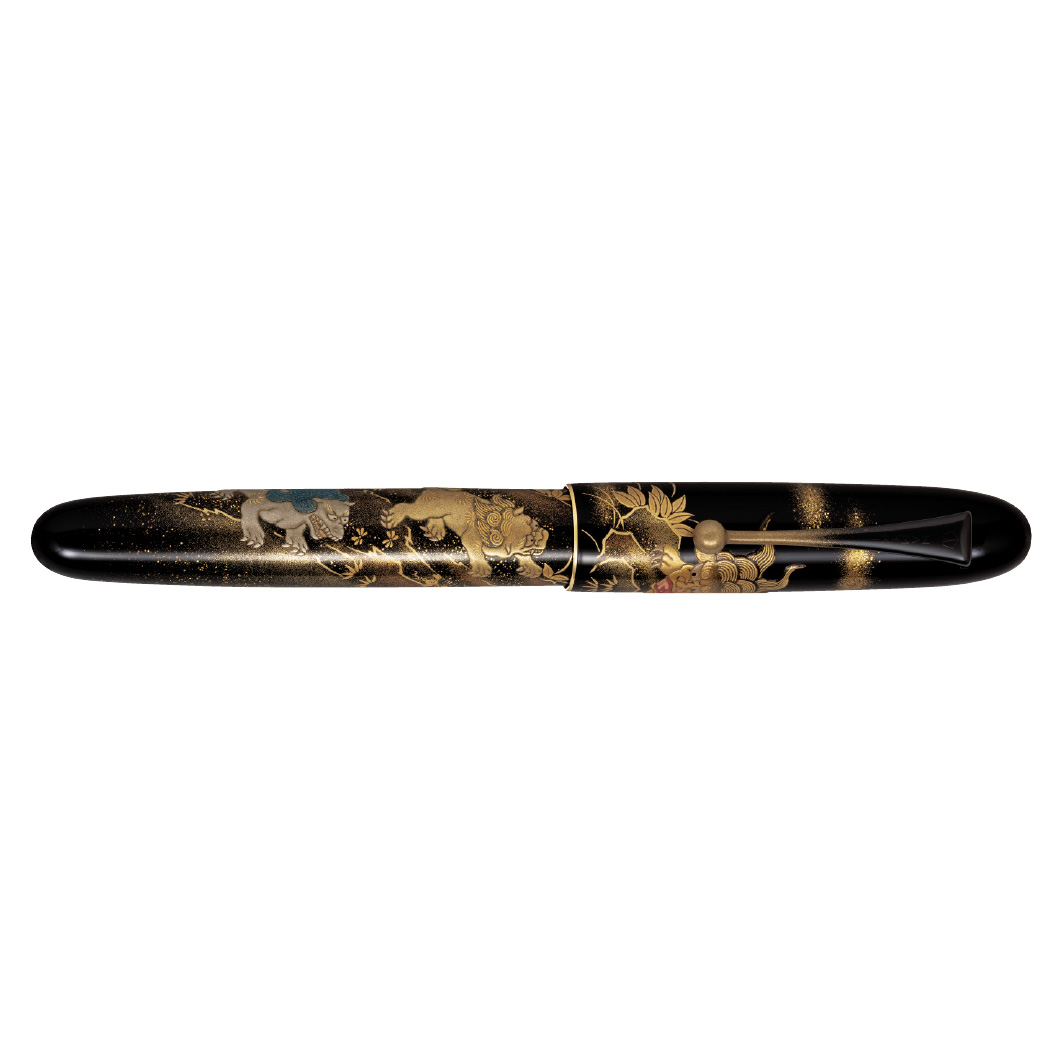 Namiki Yukari Royale Lioness and Cubs Fountain pen