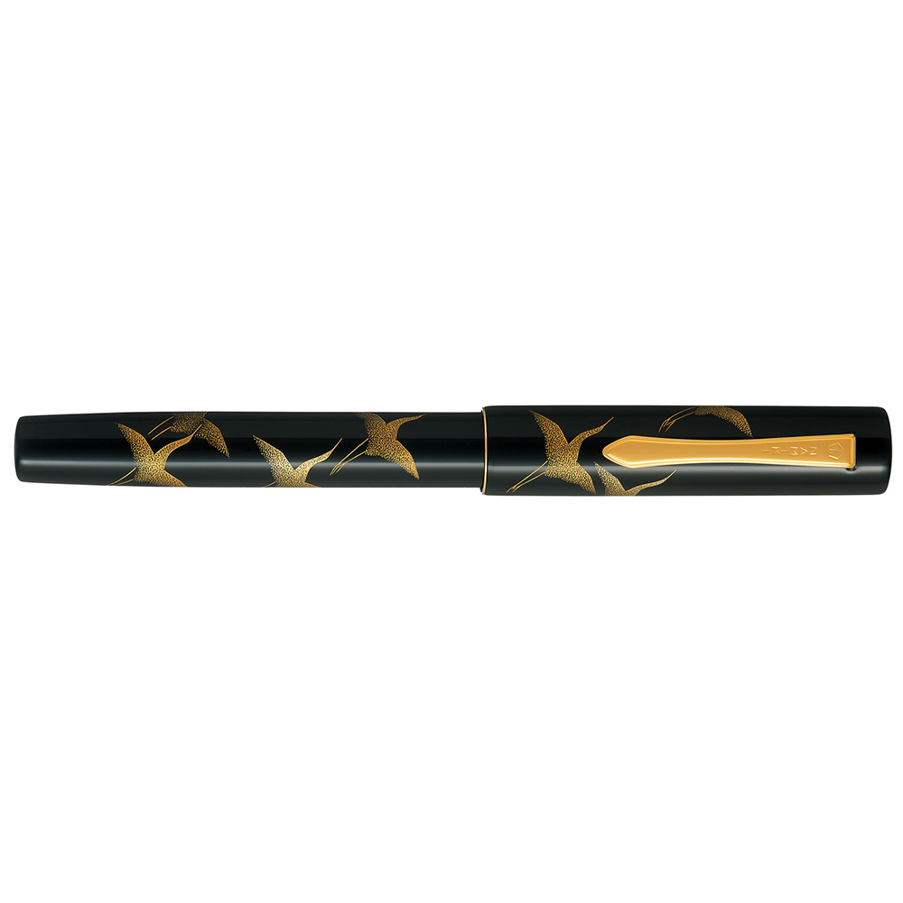 Namiki Yukari Chinkin Tsuru Crane Fountain pen Namiki Yukari Chinkin Tsuru Crane Fountain pen