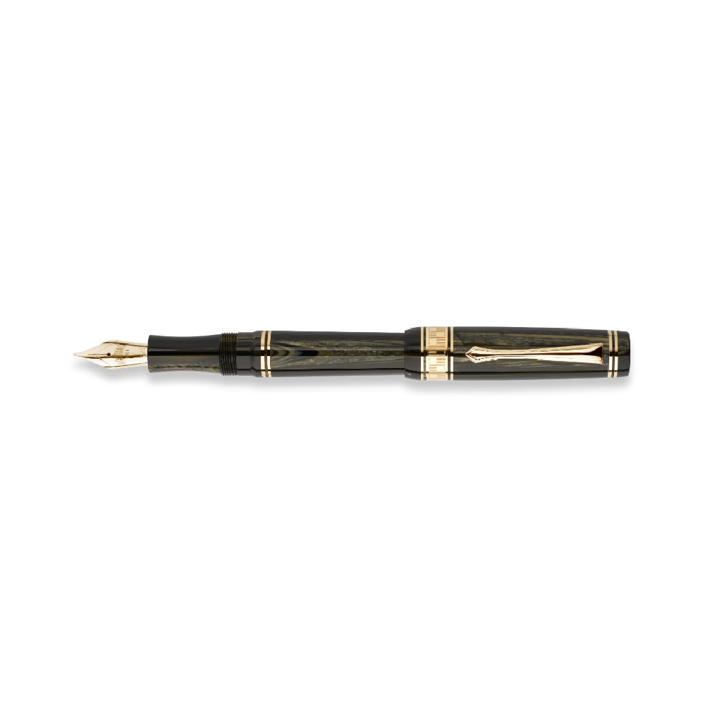 Nettuno 1911 Superba Green Marbled Celluloid Fountain pen Nettuno 1911 Superba Green Marbled Celluloid Fountain pen