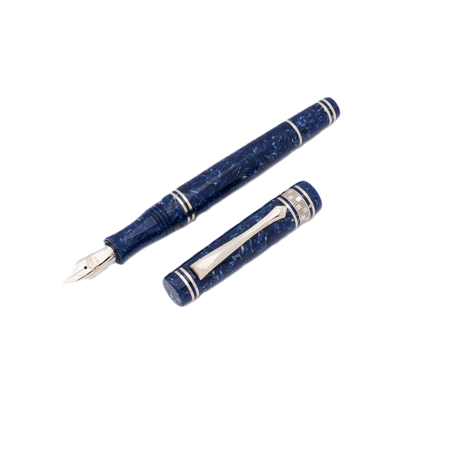 Nettuno 1911 Superba Sapphire Celluloid LE ST Vulpen