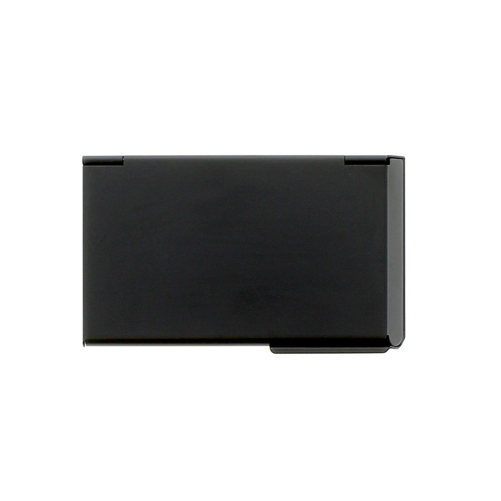 Buy Ögon Designs One Touch Black Business Card Holder Ögon Designs One Touch Black Business Card Holder