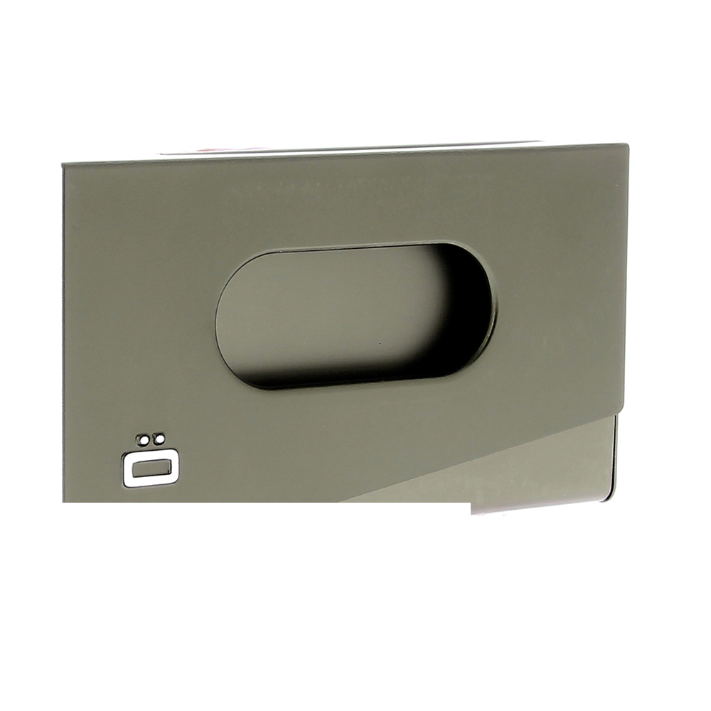 gon Designs One Touch Dark Grey Business Card Holder