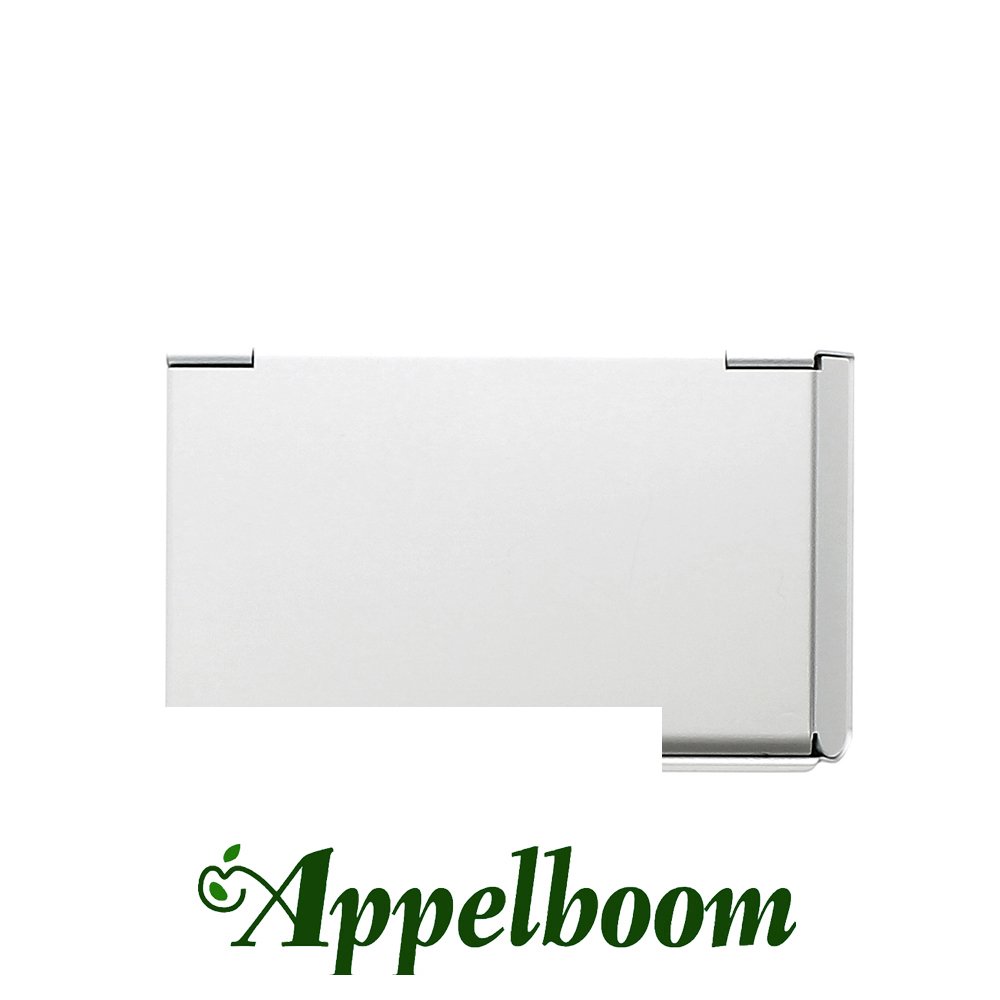 Buy Ögon Designs One Touch Silver Business Card Holder Ögon Designs One Touch Silver Business Card Holder