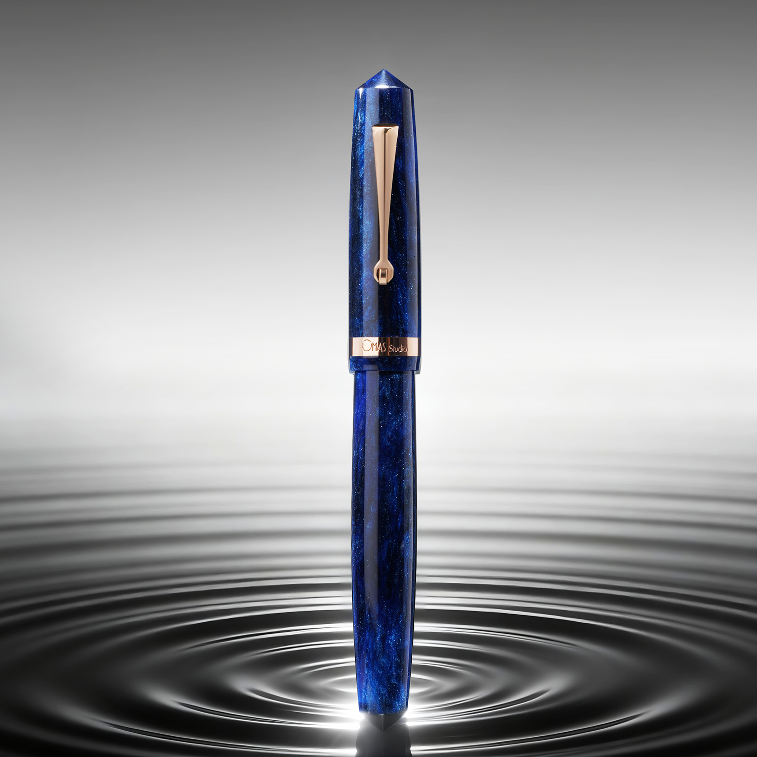 Omas Studio Azzurro Diamante RGT Füllfederhalter