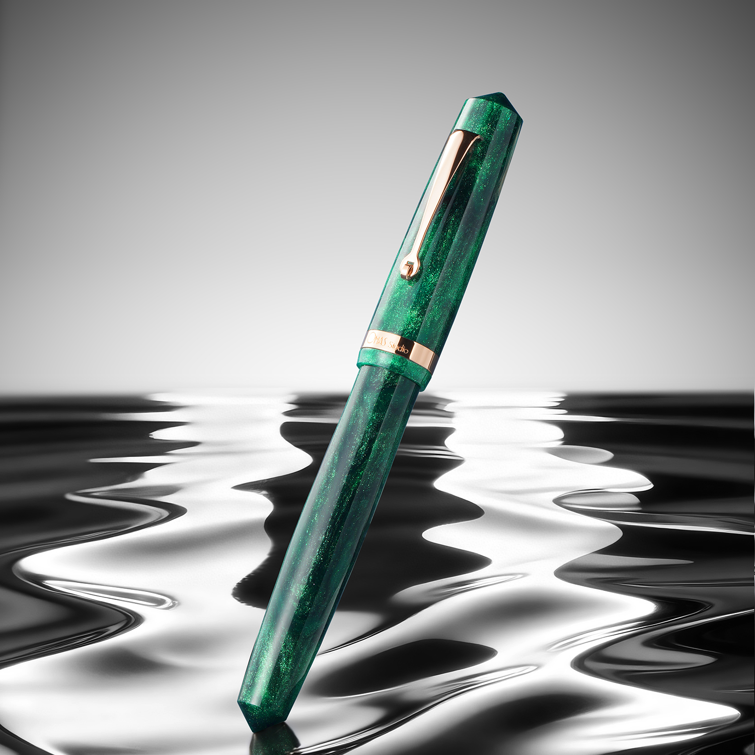 Omas Studio Smeraldo Elegante RGT Stylo plume