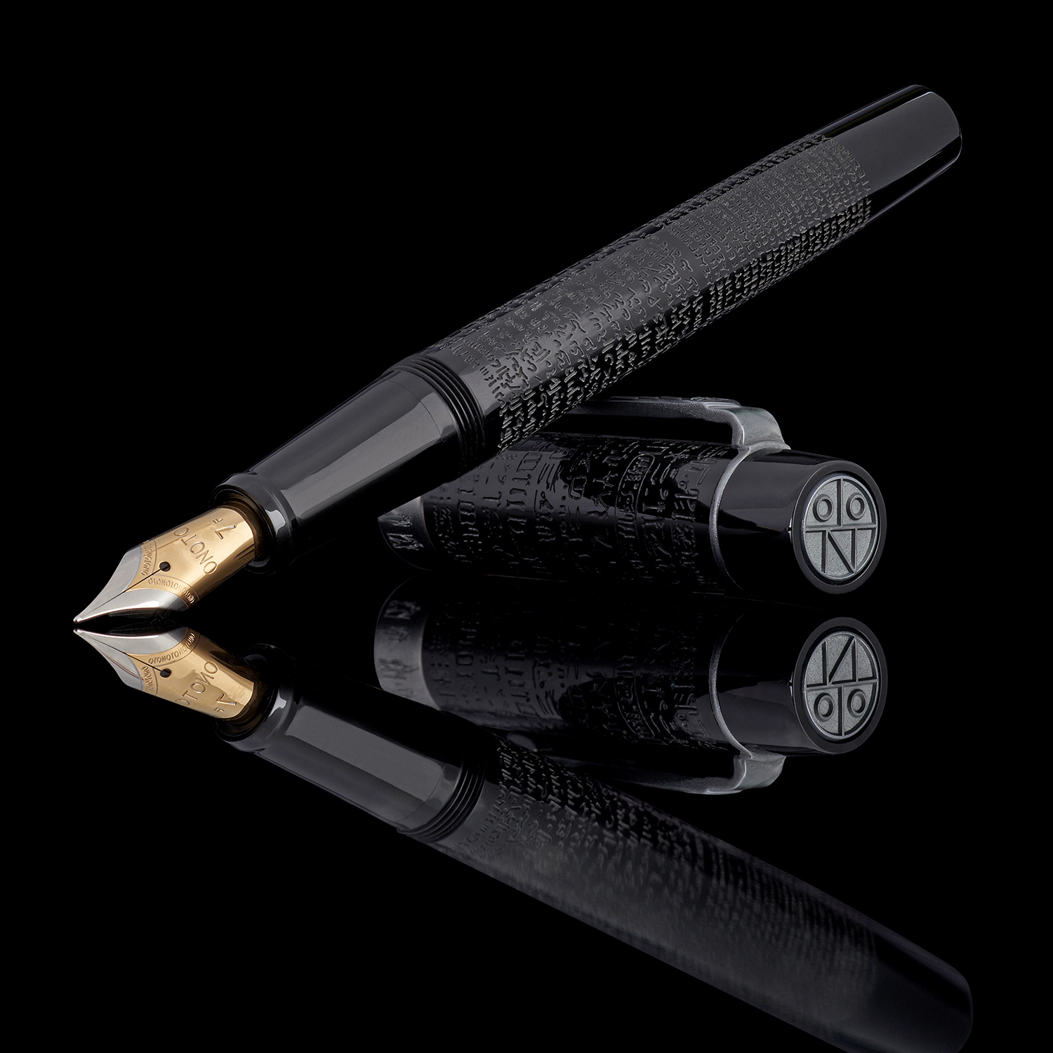 Onoto The Rosetta Stone Black Edition LE Füllfederhalter