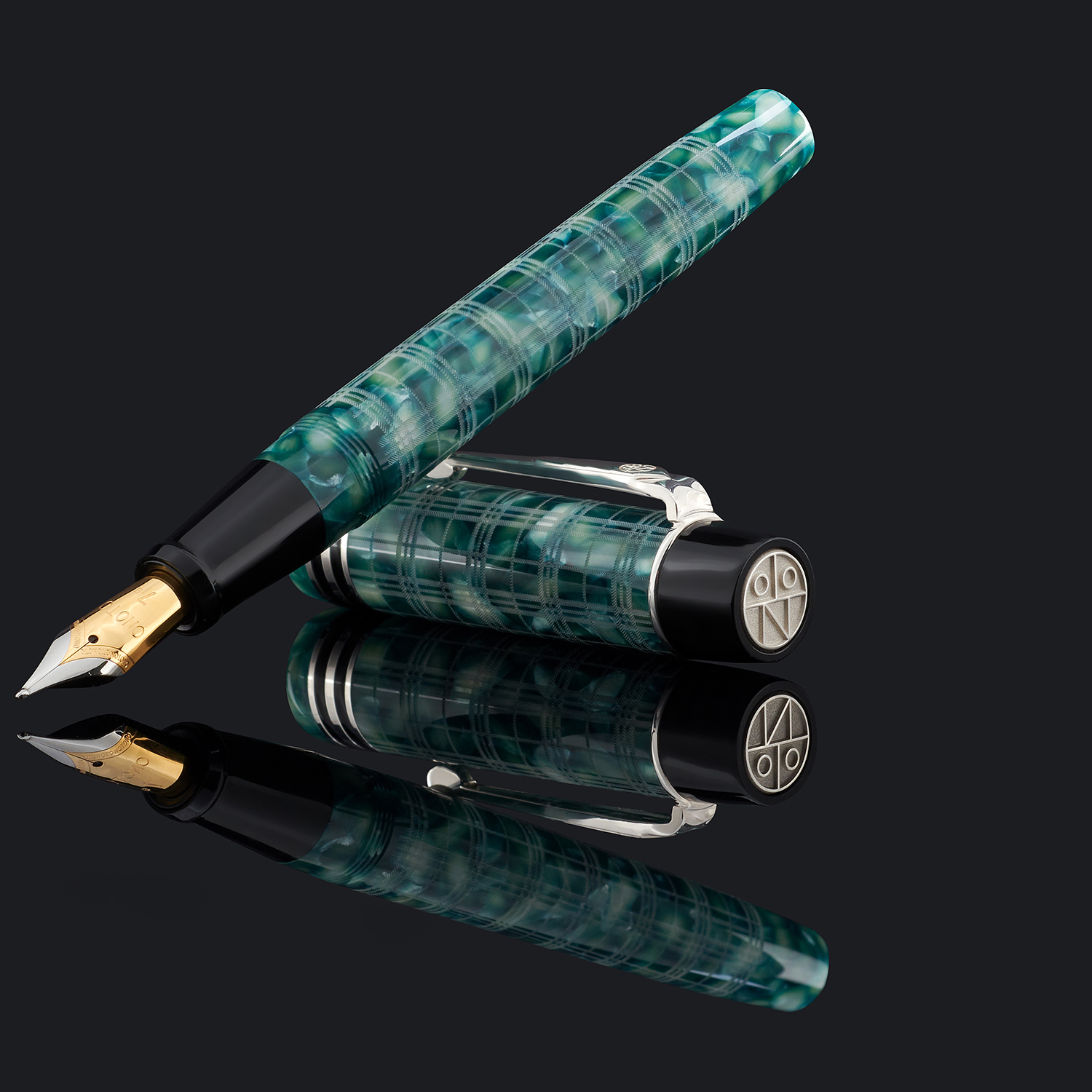 Onoto Magna Macbeth Green Reservoarpenna