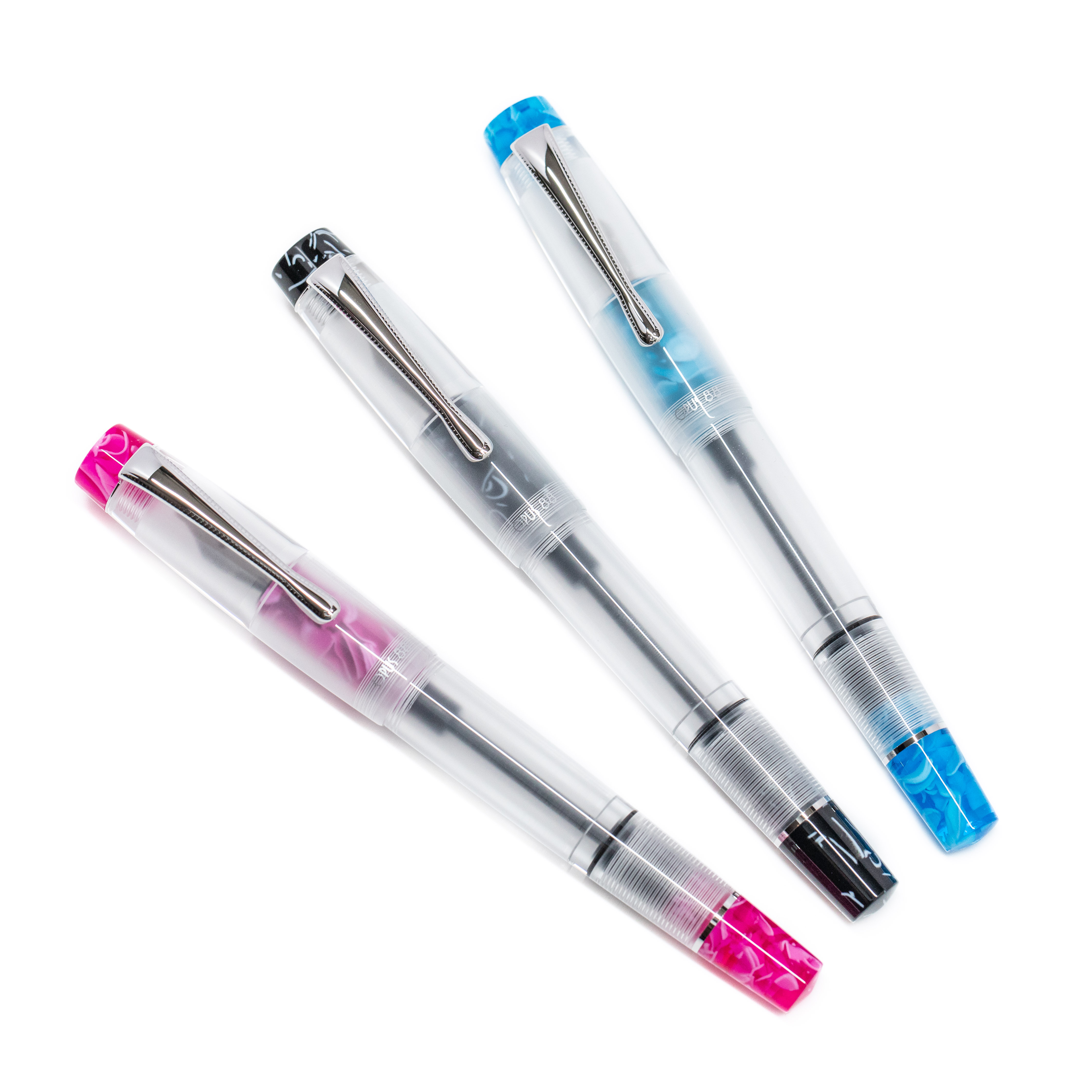 Opus 88 Koloro Demonstrator Hot Pink Fountain pen Opus 88 Koloro Demonstrator Hot Pink Fountain pen