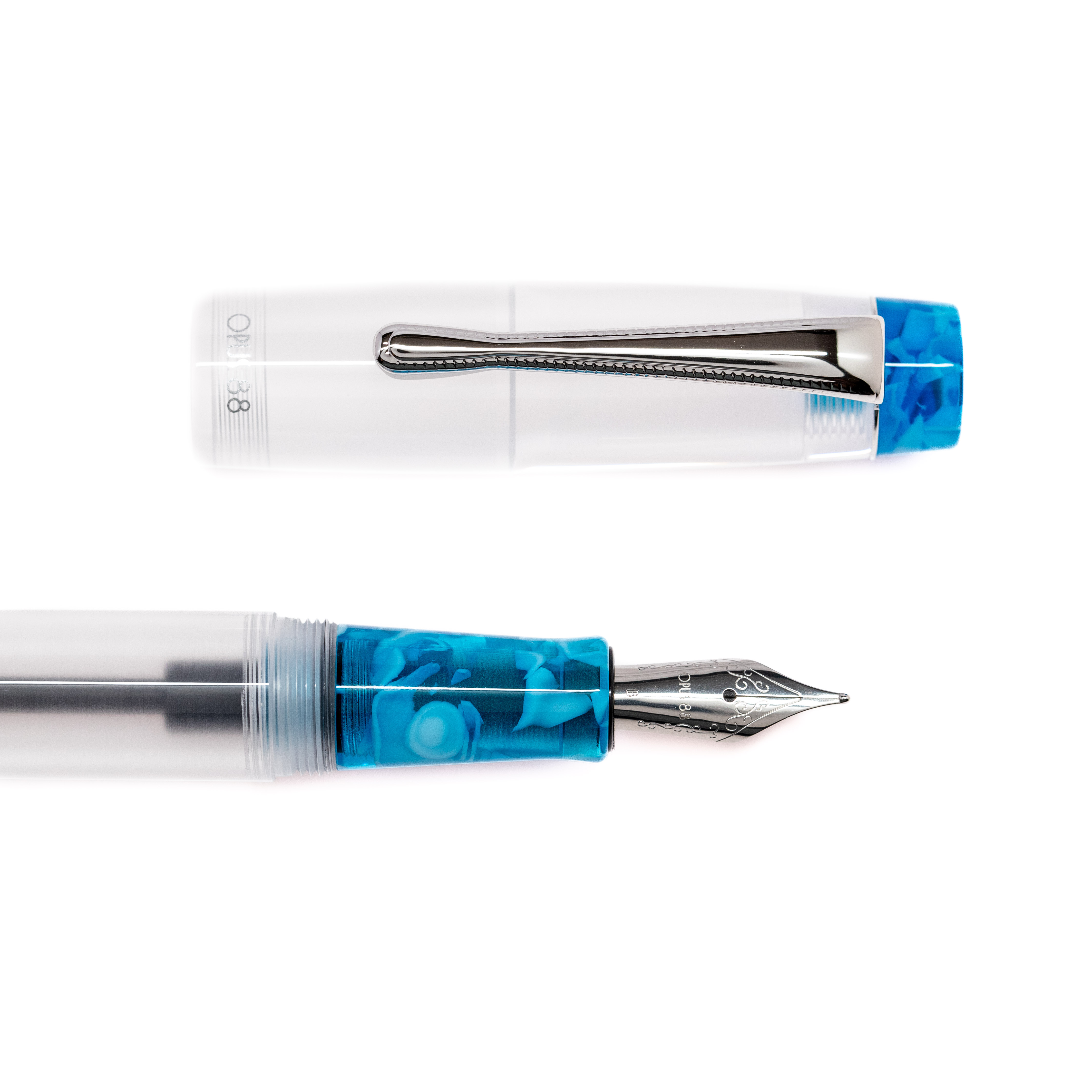 Opus 88 Koloro Demonstrator Light Blue Fountain pen Opus 88 Koloro Demonstrator Light Blue Fountain pen