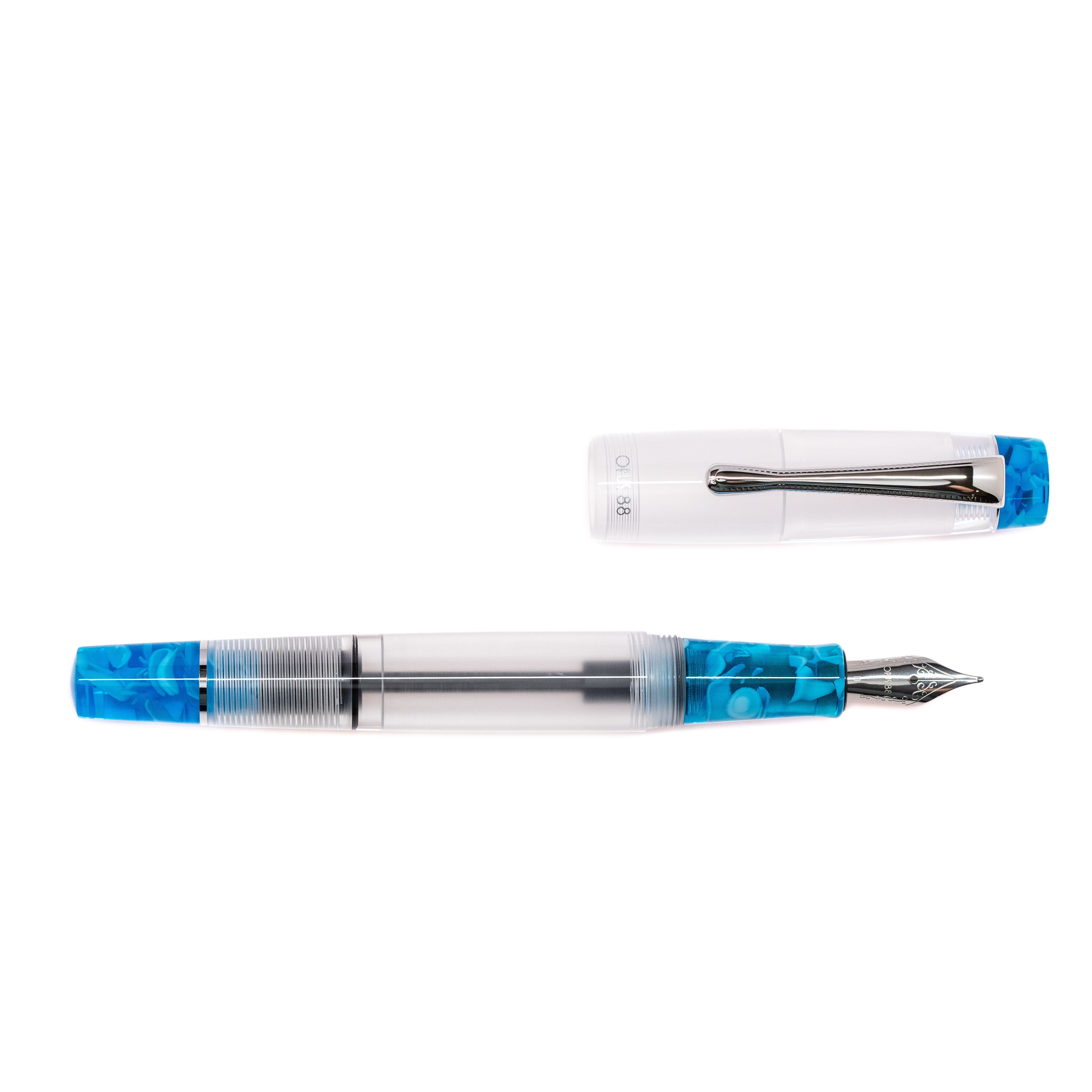 Opus 88 Koloro Demonstrator Light Blue Fountain pen Opus 88 Koloro Demonstrator Light Blue Fountain pen