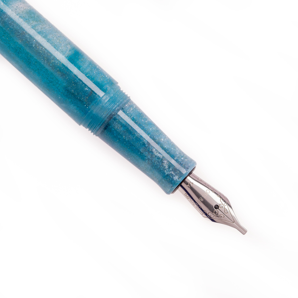Opus 88 Koloro White Blue Fountain pen Opus 88 Koloro White Blue Fountain pen