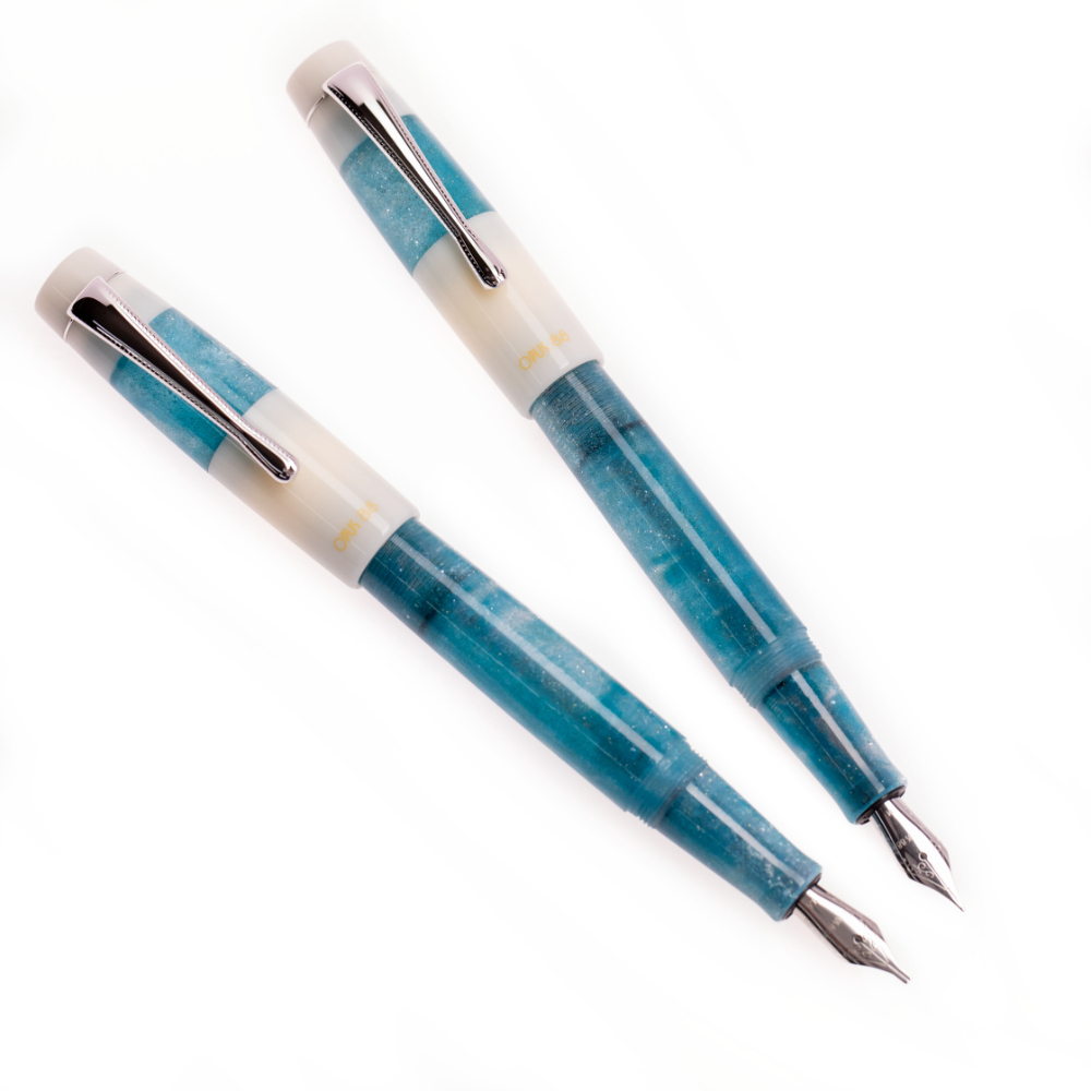 Opus 88 Koloro White Blue Fountain pen Opus 88 Koloro White Blue Fountain pen