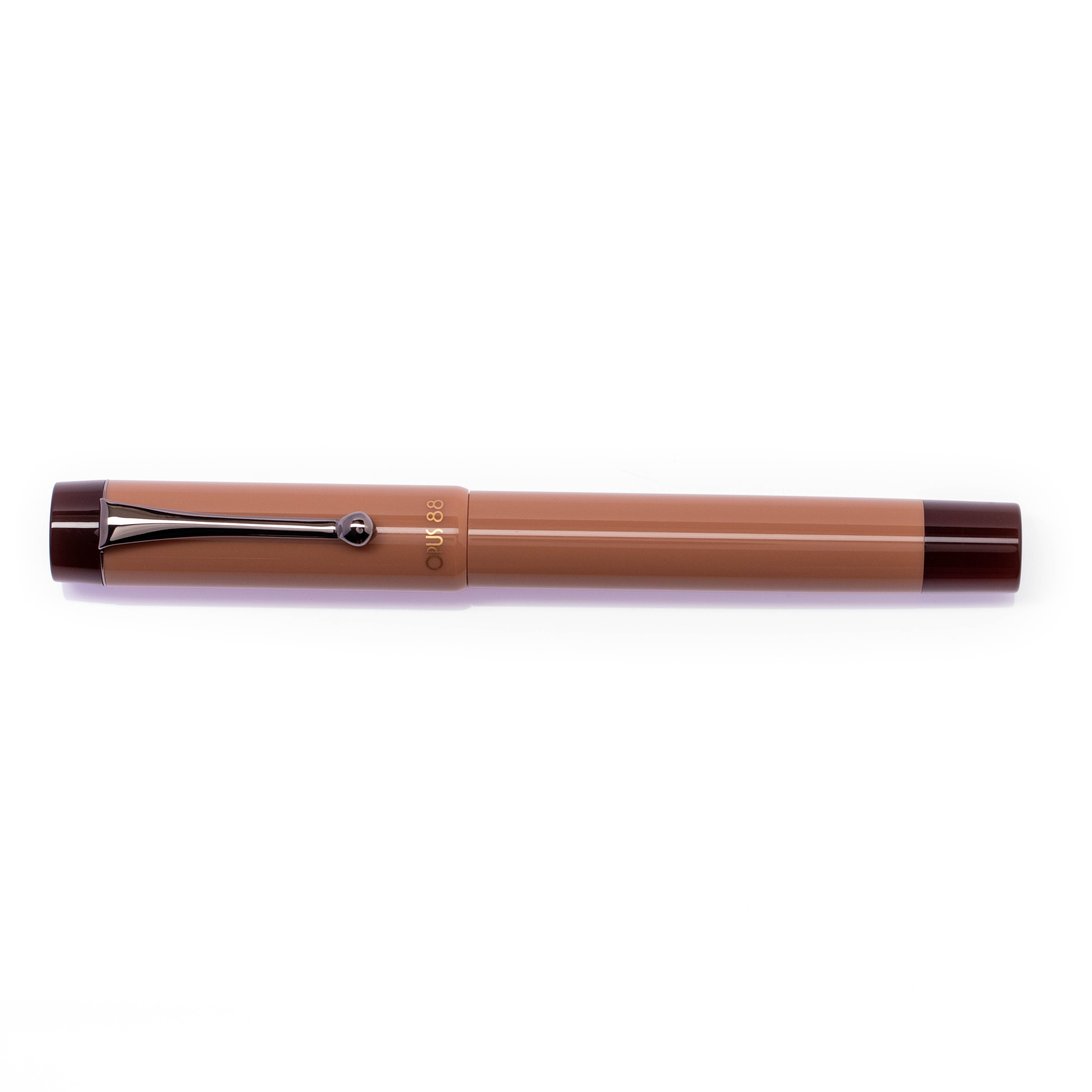 Opus 88 Demonstrator Mocha Mousse PVD Fountain pen