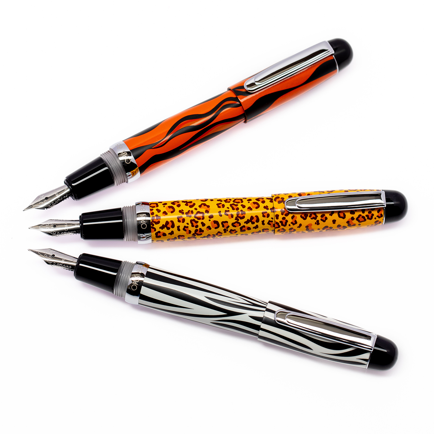 Opus 88 Mini Pocket Wild Animal Bengal Tiger Füllfederhalter