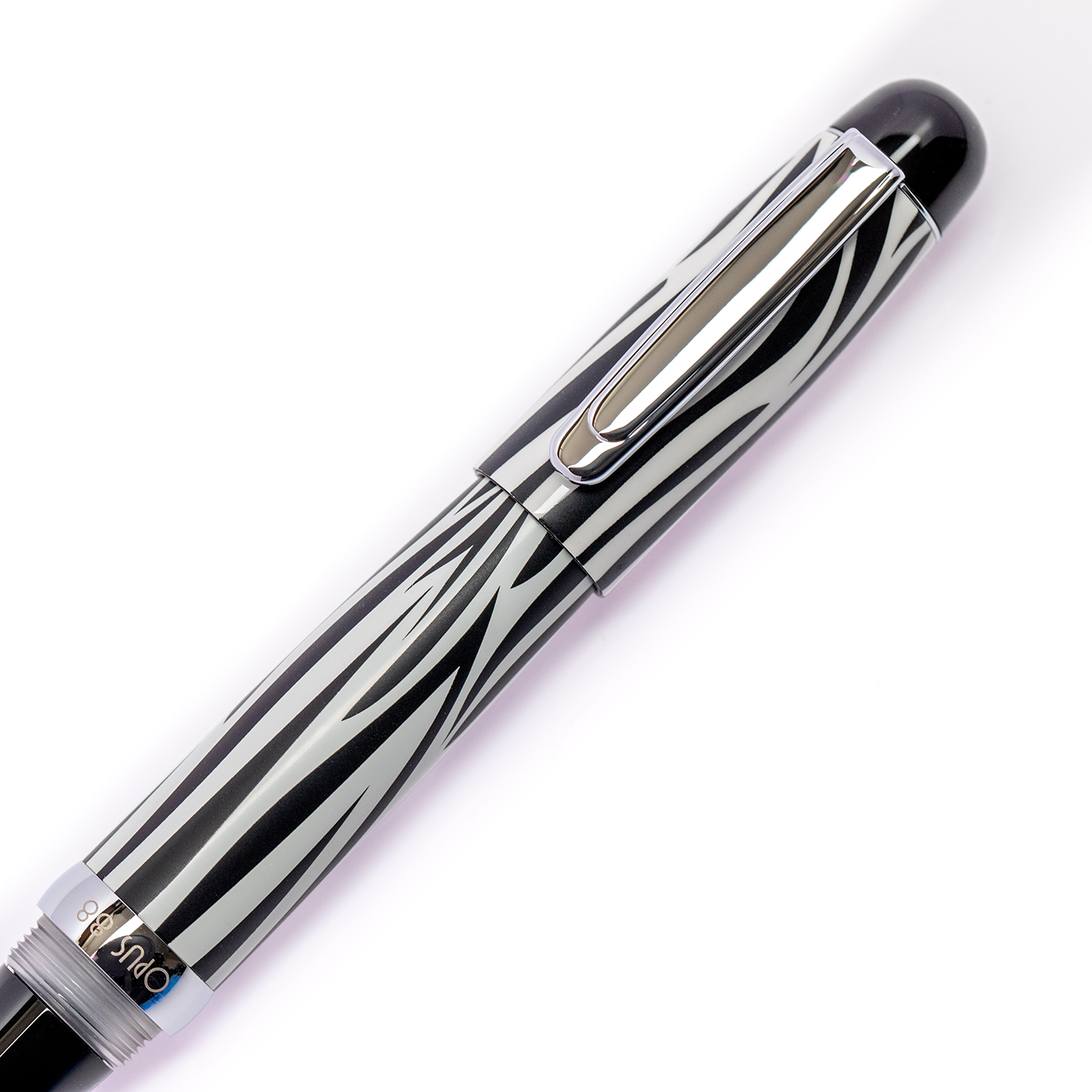 Opus 88 Mini Pocket Wild Animal Savannah Zebra Fountain pen