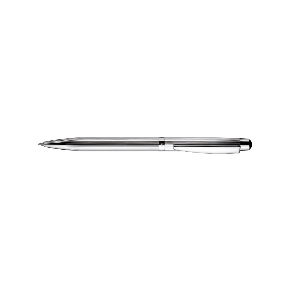 Otto Hutt Design 02 Silver Stripes Guilloche Mechanical Pencil 0.7mm Otto Hutt Design 02 Silver Stripes Guilloche Mechanical Pencil 0.7mm
