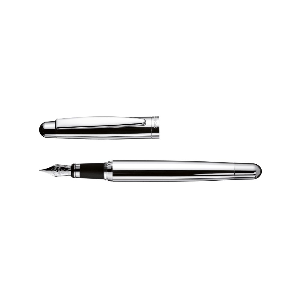 Otto Hutt Design 02 Silver Plain Fountain pen Otto Hutt Design 02 Silver Plain Fountain pen