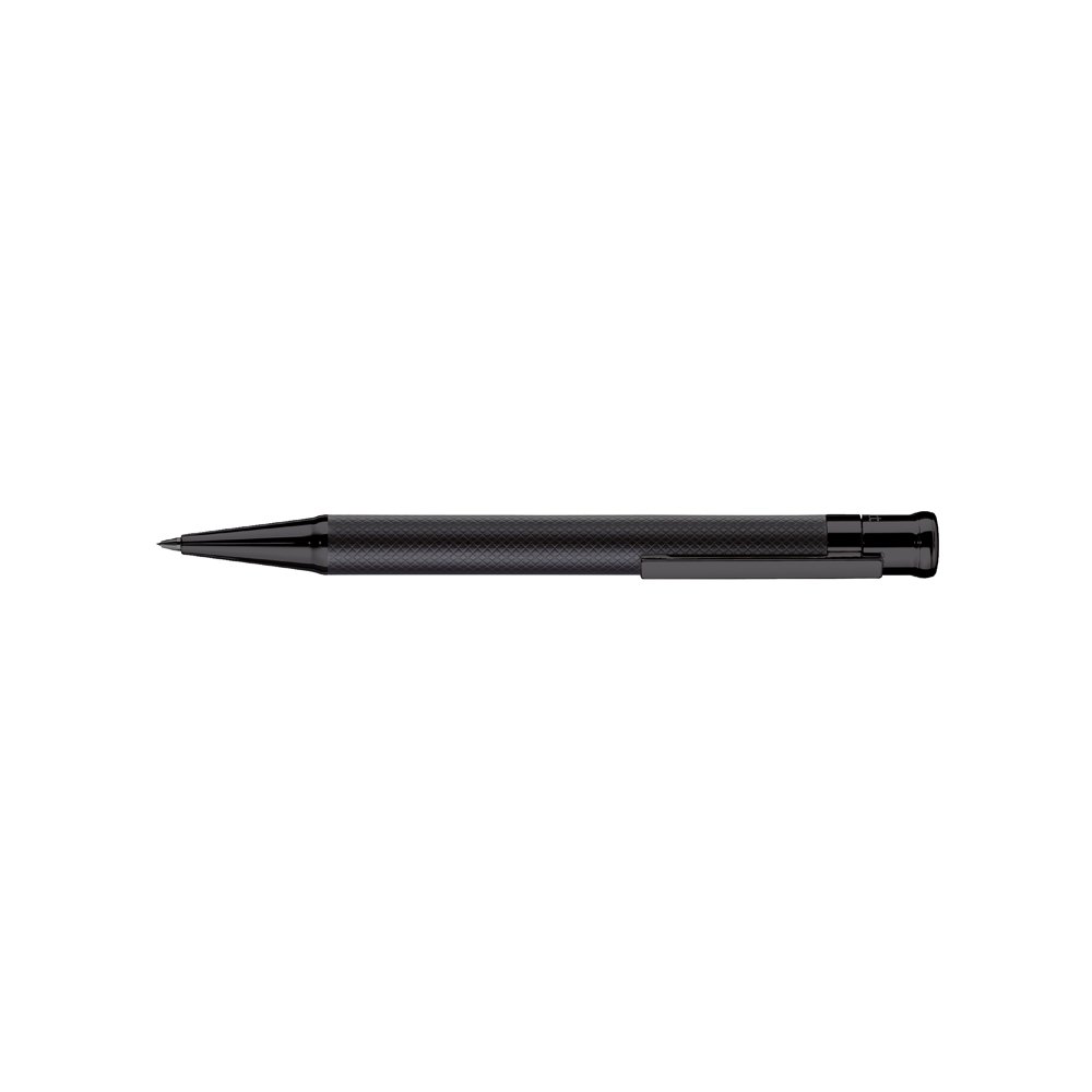 Otto Hutt Design 04 Checkered Black Matte PVD Mechanical Pencil 0.7mm