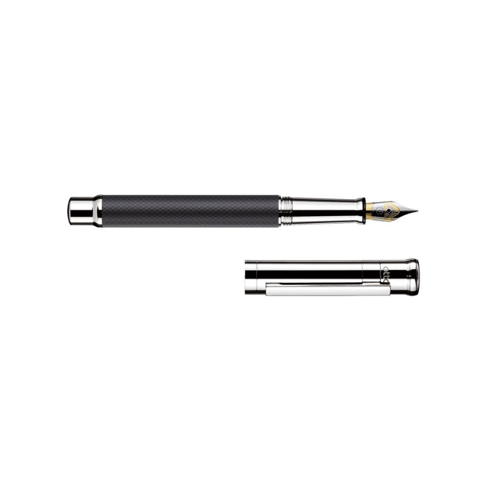 Otto Hutt Design 04 Checkered Black Matte Fountain pen Otto Hutt Design 04 Checkered Black Matte Fountain pen