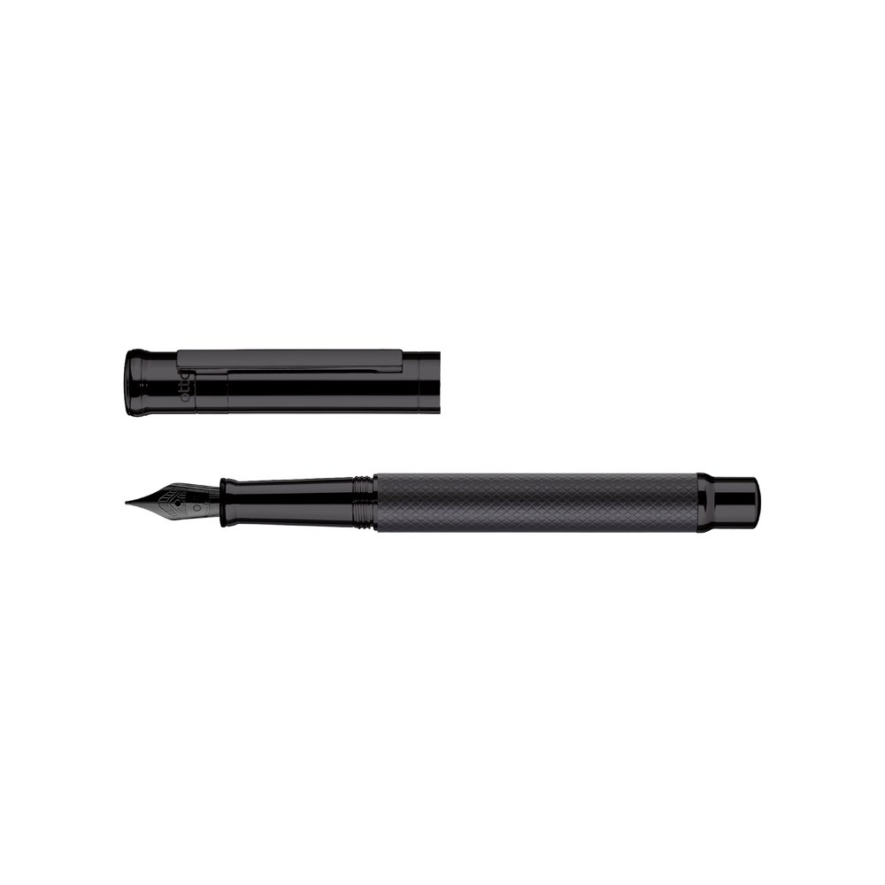 Otto Hutt Design 04 Checkered Black Matte PVD Fountain pen Otto Hutt Design 04 Checkered Black Matte PVD Fountain pen