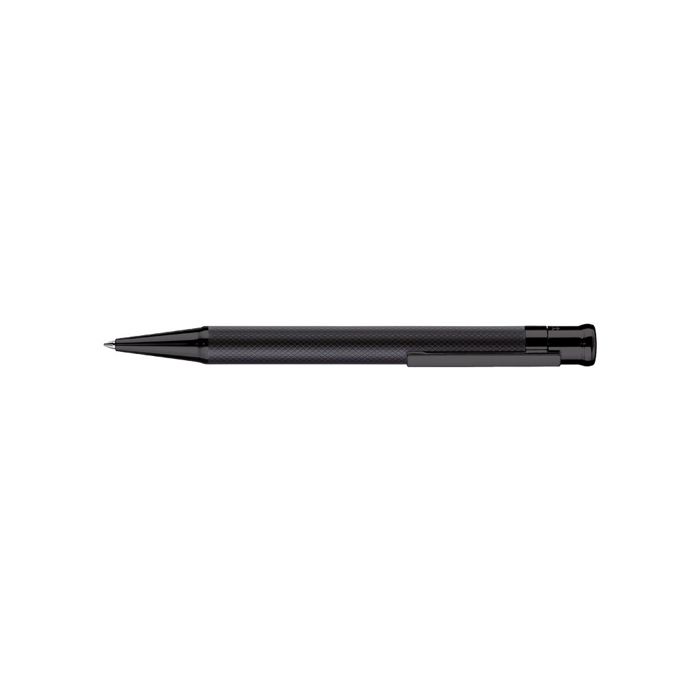 Otto Hutt Design 04 Checkered Black Matte PVD Ballpoint Otto Hutt Design 04 Checkered Black Matte PVD Ballpoint