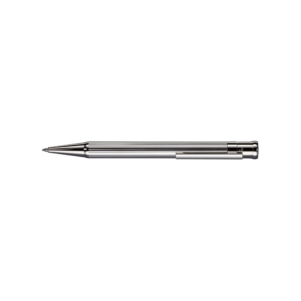Otto Hutt Design 04 Sterling Silver Striped Guilloche Ballpoint