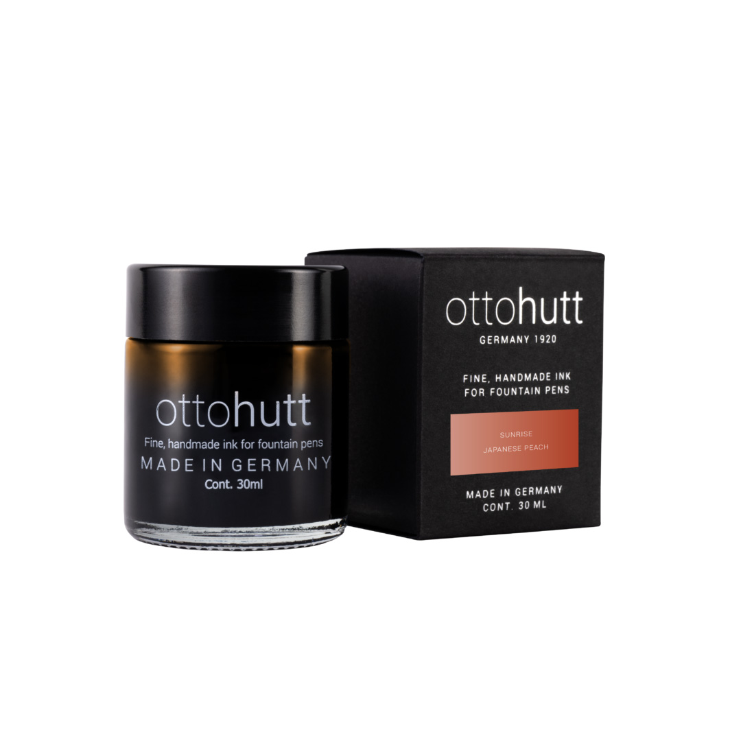 Otto Hutt Design Scented Ink Sunrise Japanese Peach Ink Bottle Otto Hutt Design Scented Ink Sunrise Japanese Peach Ink Bottle