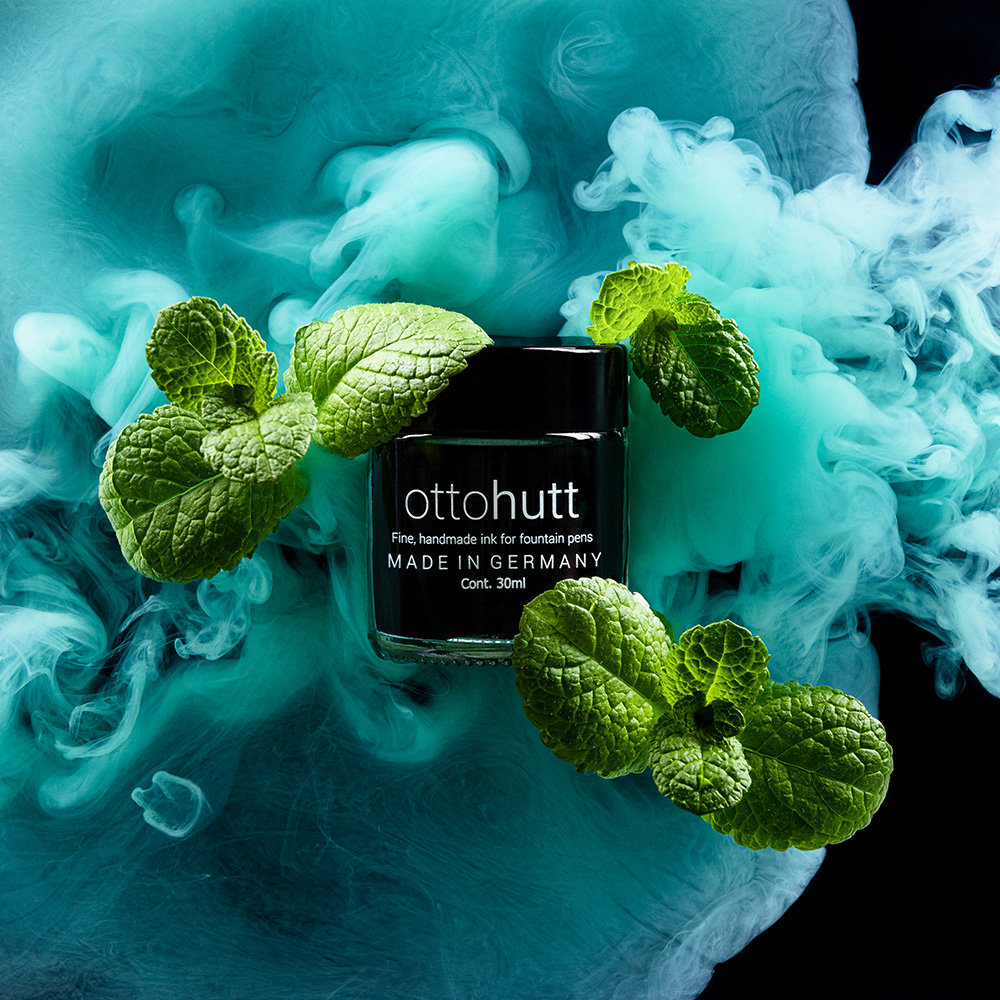 Otto Hutt Design Scented Ink Billow Mint Ink Bottle Otto Hutt Design Scented Ink Billow Mint Ink Bottle