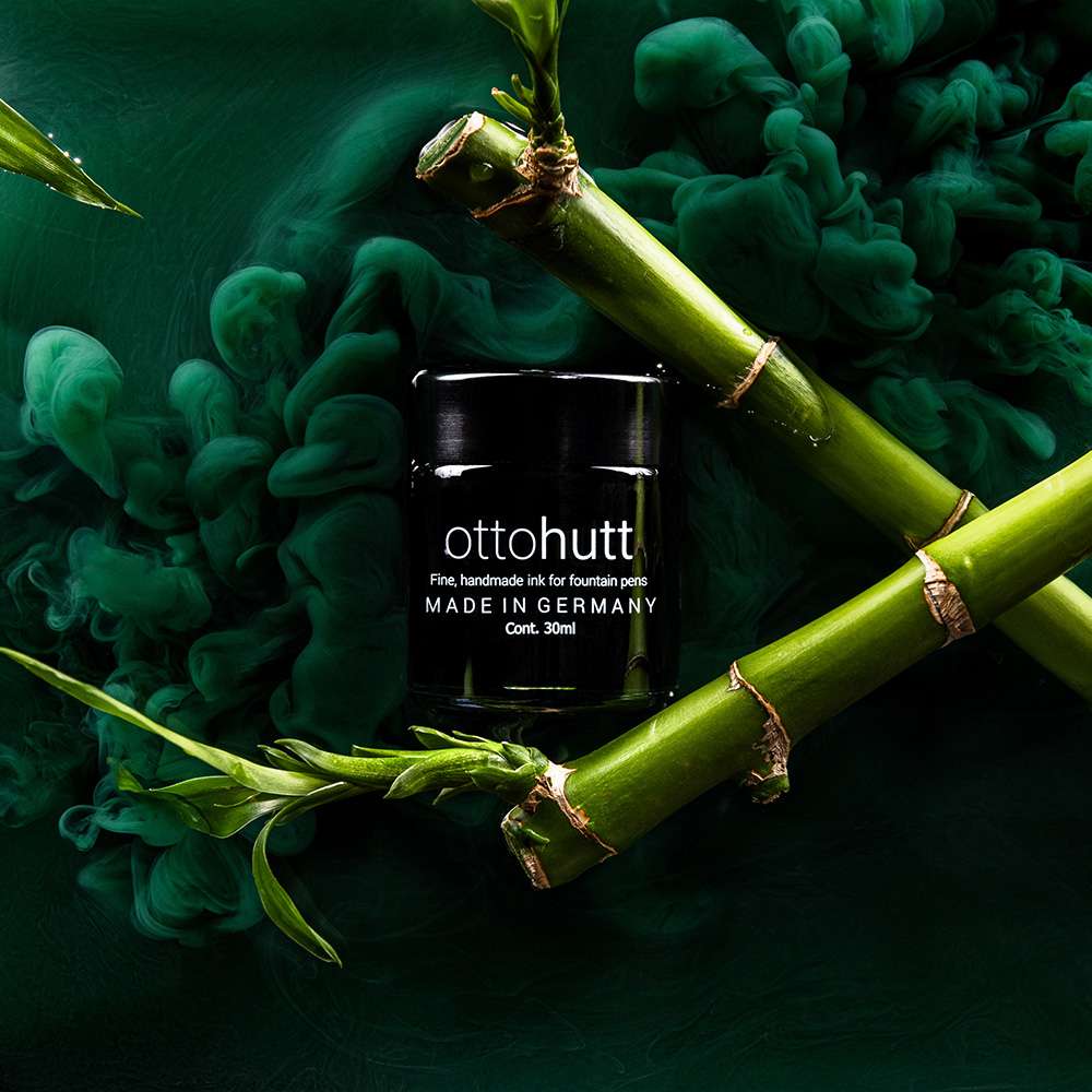 Otto Hutt Design Scented Ink Gypsophilia Bamboo Ink Bottle Otto Hutt Design Scented Ink Gypsophilia Bamboo Ink Bottle