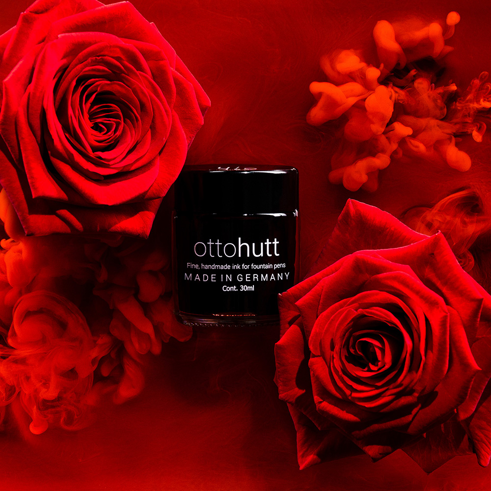 Otto Hutt Design Scented Ink Luna Eclipse Young Rose Ink Bottle Otto Hutt Design Scented Ink Luna Eclipse Young Rose Ink Bottle