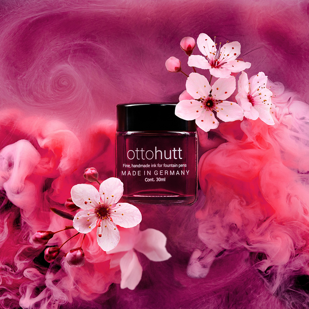 Otto Hutt Design Scented Ink Pink Lake Sakura Ink Bottle Otto Hutt Design Scented Ink Pink Lake Sakura Ink Bottle