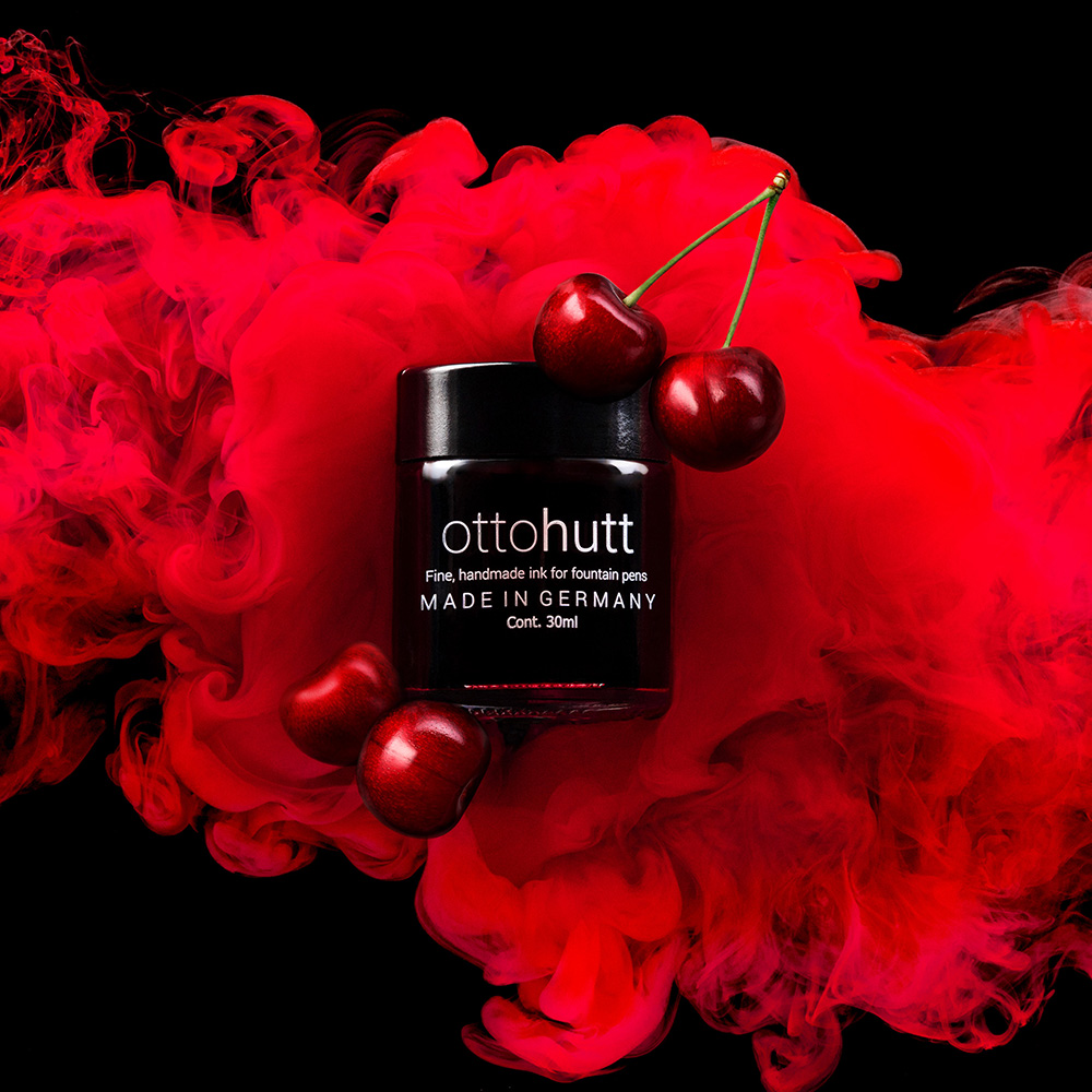 Otto Hutt Design Scented Ink Roselle Wild Cherry Ink Bottle Otto Hutt Design Scented Ink Roselle Wild Cherry Ink Bottle