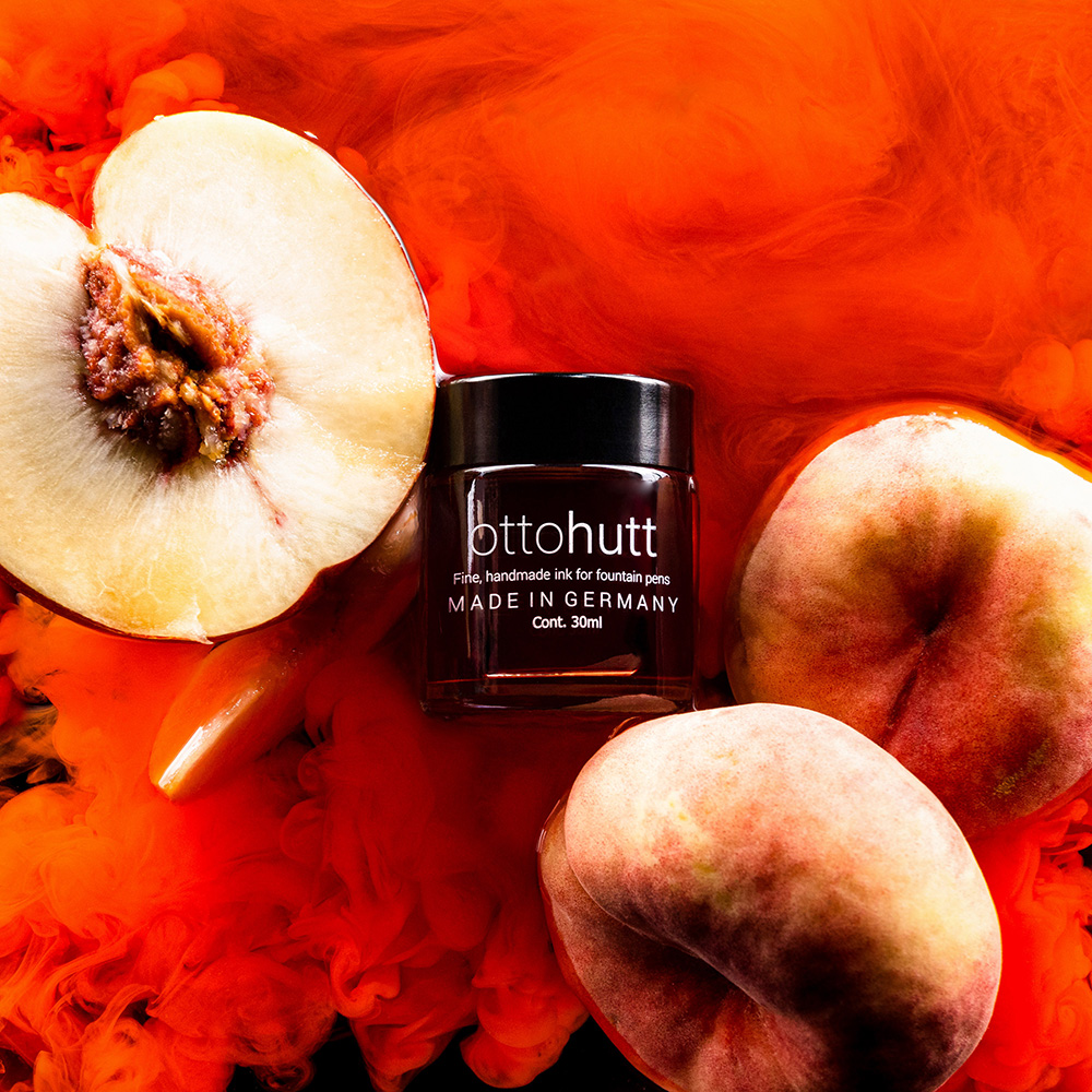 Otto Hutt Design Scented Ink Sunrise Japanese Peach Ink Bottle Otto Hutt Design Scented Ink Sunrise Japanese Peach Ink Bottle