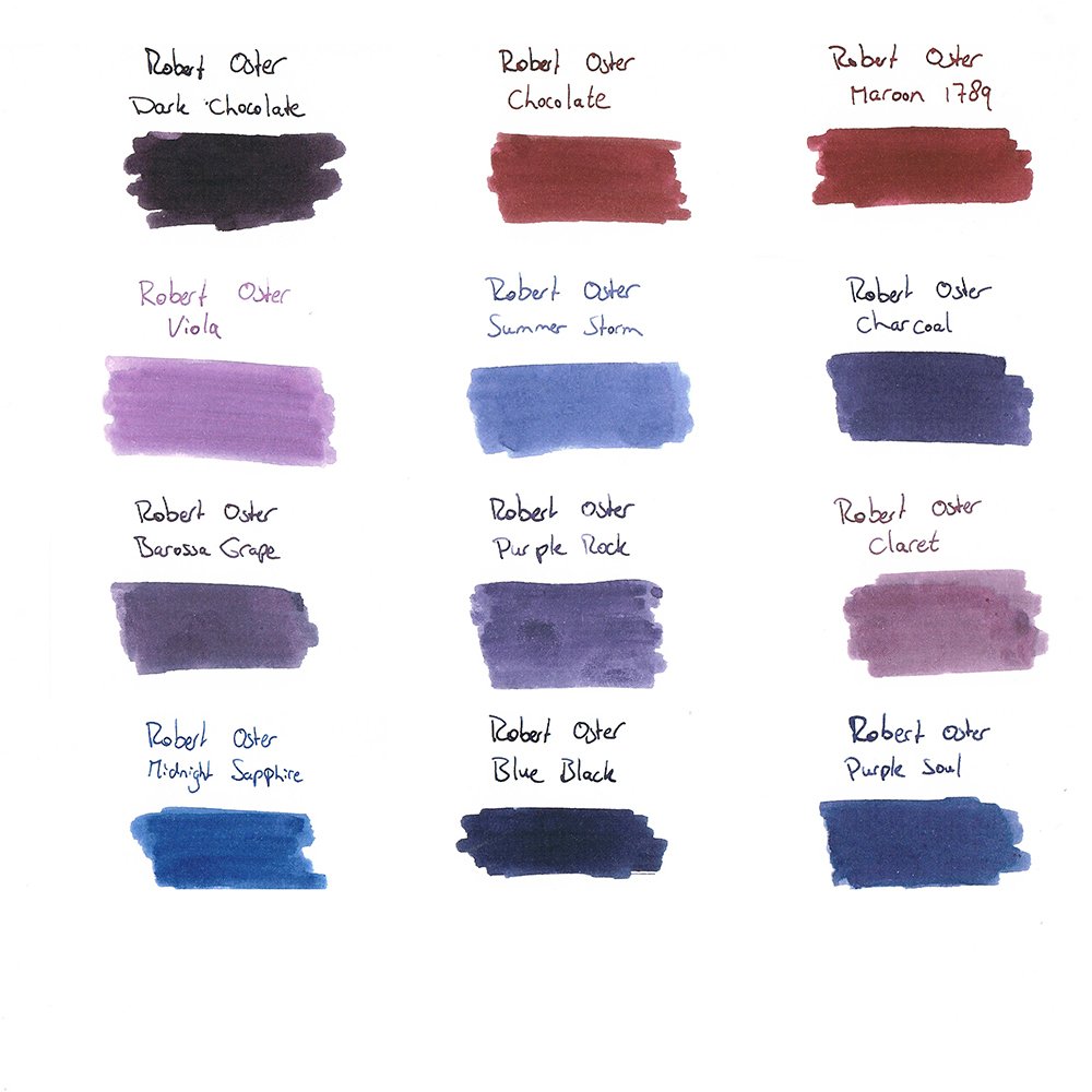 Robert Oster Signature Inkt - Inktpot (92 kleuren) Robert Oster Signature Inkt - Inktpot (92 kleuren)