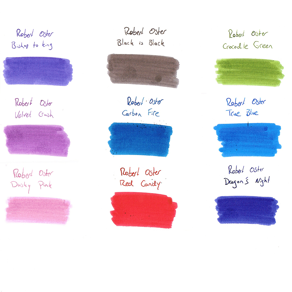 Robert Oster Signature Inkt - Inktpot (92 kleuren) Robert Oster Signature Inkt - Inktpot (92 kleuren)