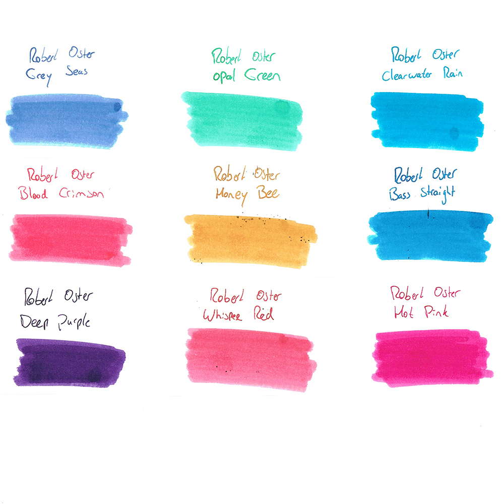 Robert Oster Signature Inkt - Inktpot (92 kleuren) Robert Oster Signature Inkt - Inktpot (92 kleuren)