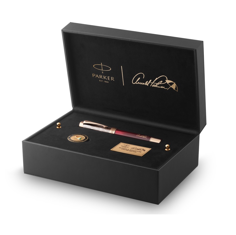 Parker Duofold Centennial Signature Arnold Palmer Limited Edition GT Fountain pen Parker Duofold Centennial Signature Arnold Palmer Limited Edition GT Fountain pen
