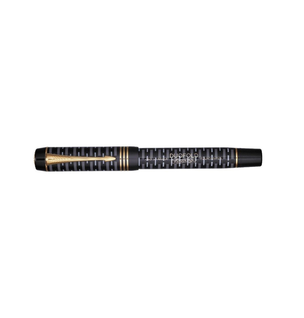 Parker Duofold Centennial 100th Anniversary Black Fountain Pen Parker Duofold Centennial 100th Anniversary Black Fountain Pen