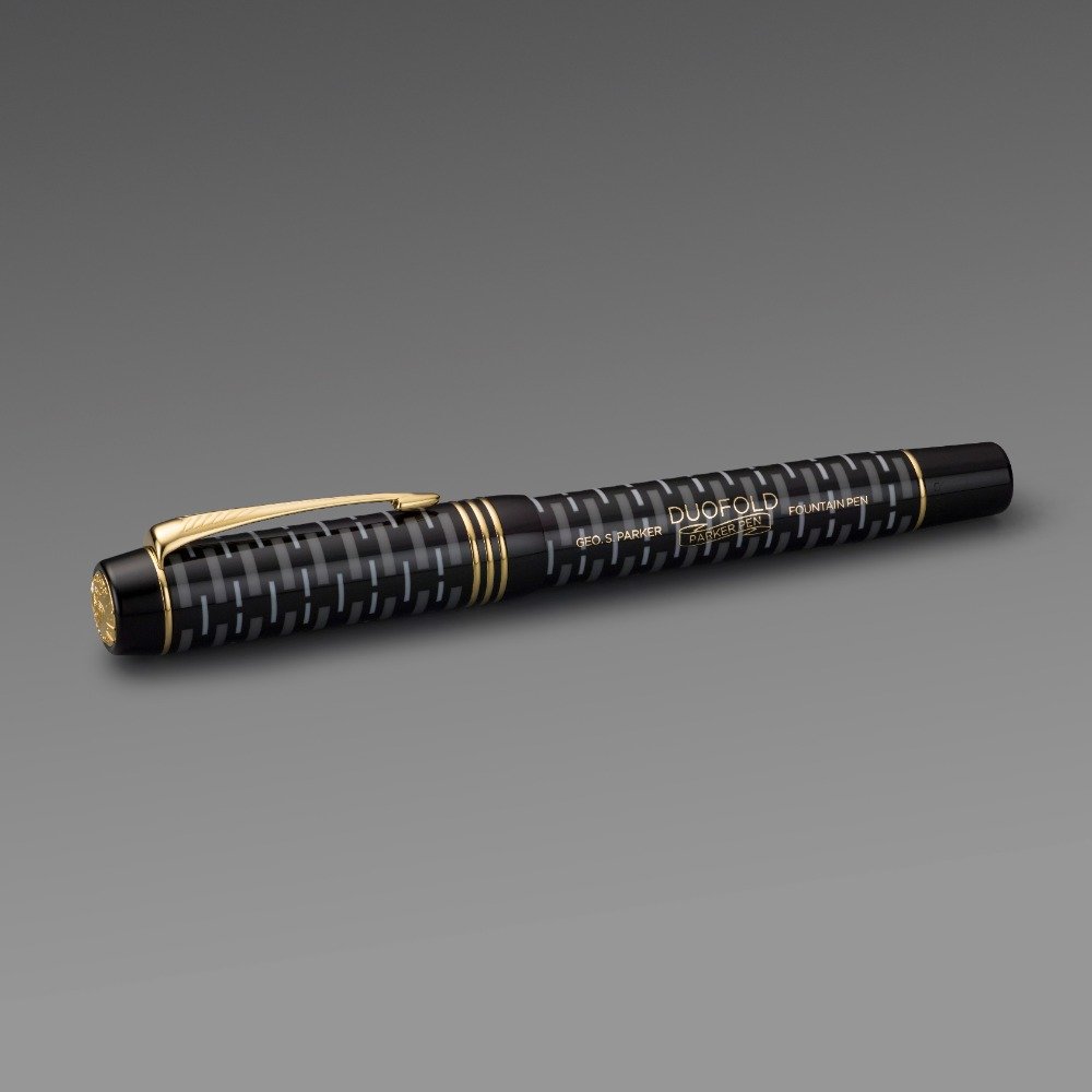 Parker Duofold Centennial 100th Anniversary Black Fountain Pen Parker Duofold Centennial 100th Anniversary Black Fountain Pen