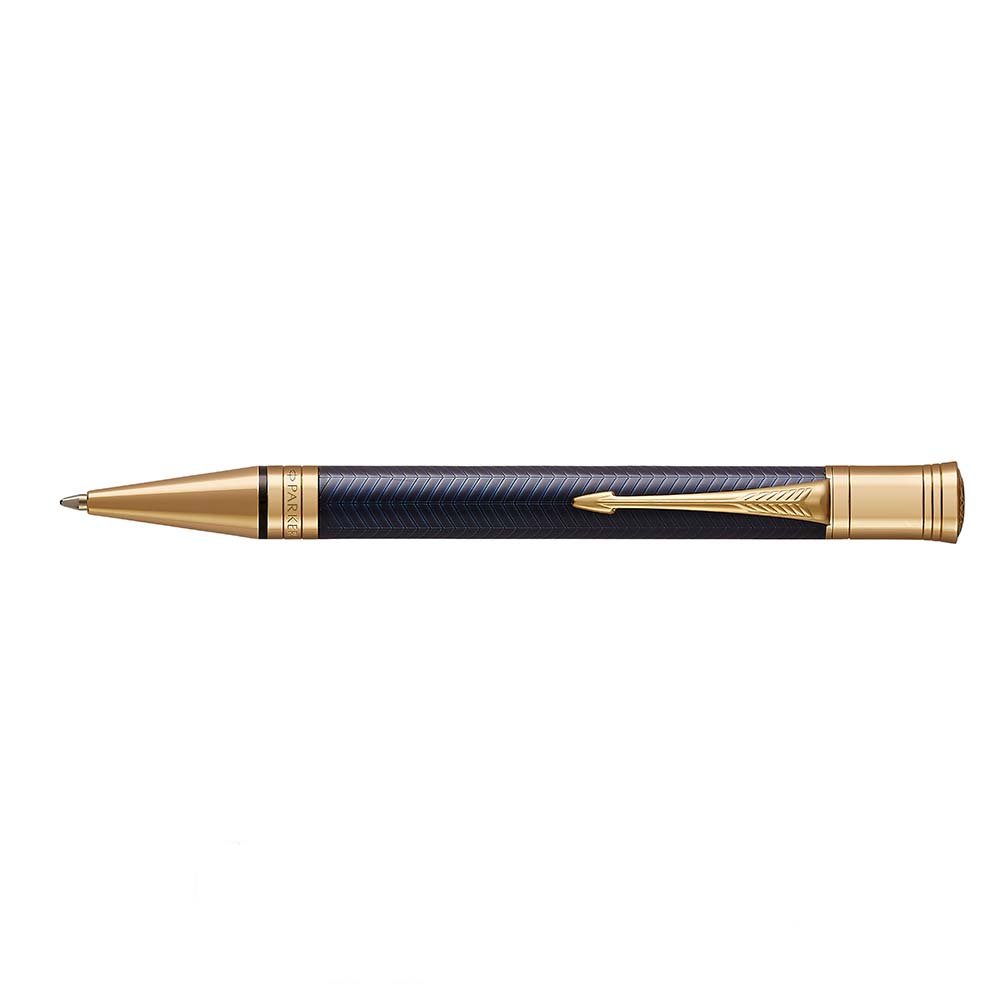 Parker Duofold Prestige Blue Chevron GT Ballpoint