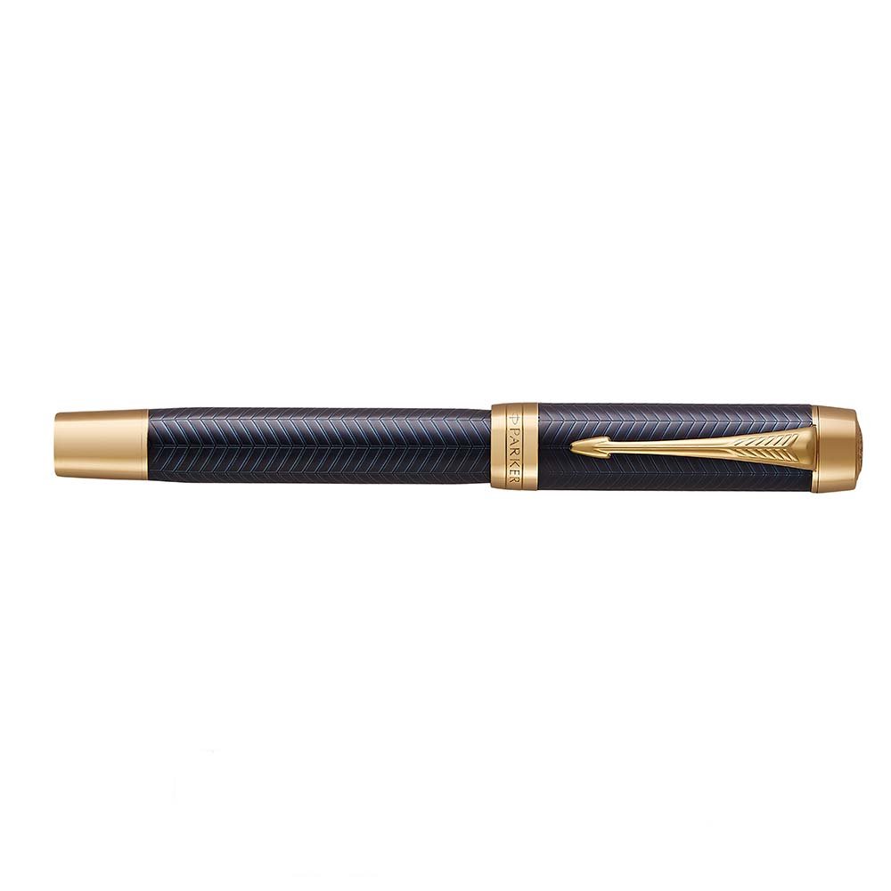 Parker Duofold Prestige Blue Chevron GT Centennial Fountain pen Parker Duofold Prestige Blue Chevron GT Centennial Fountain pen