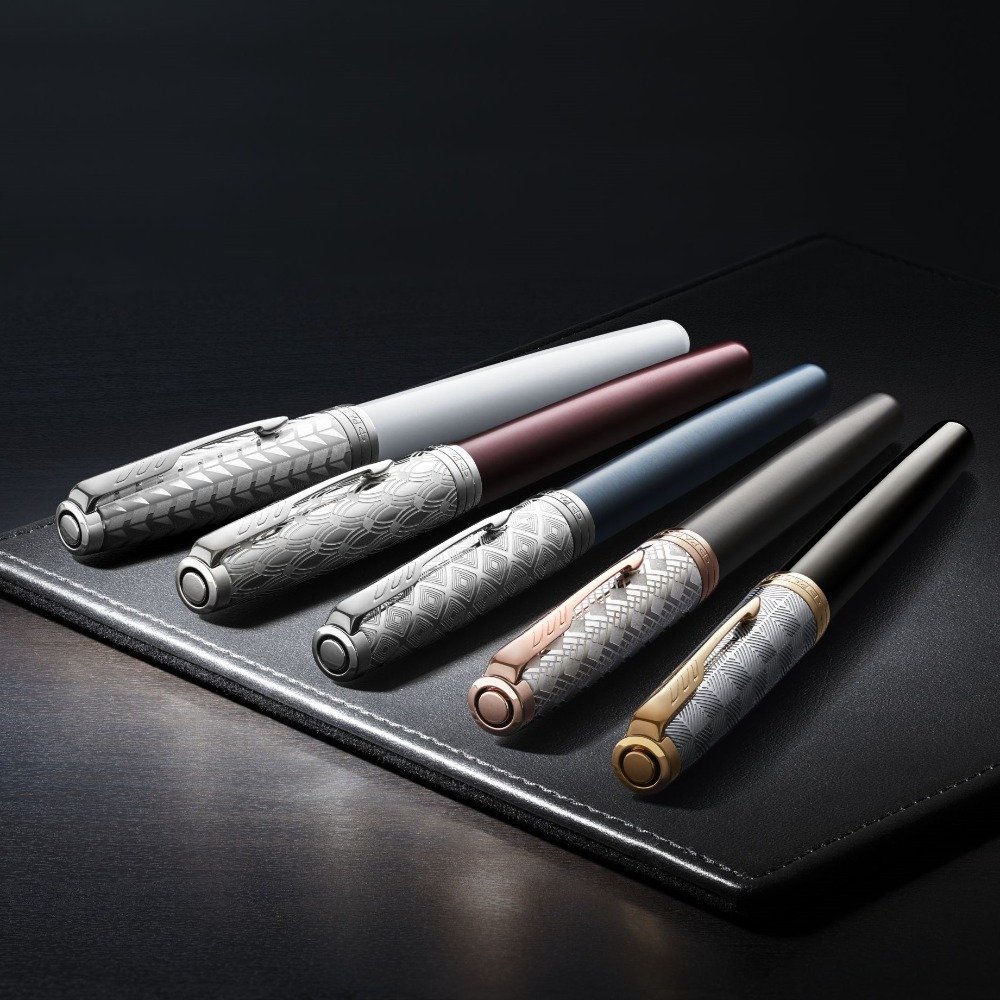Parker Sonnet Metal & Red Fountain pen Parker Sonnet Metal & Red Fountain pen