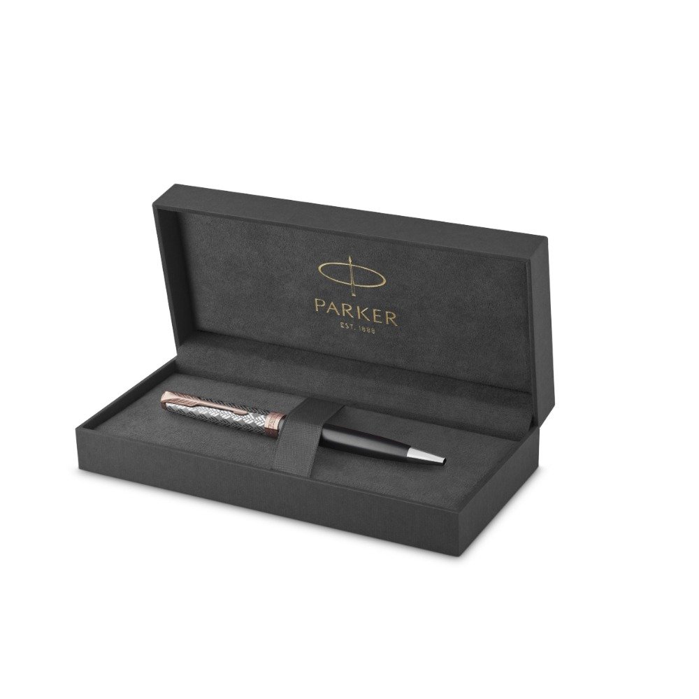 Parker Sonnet Metal & Grey RGT Ballpoint