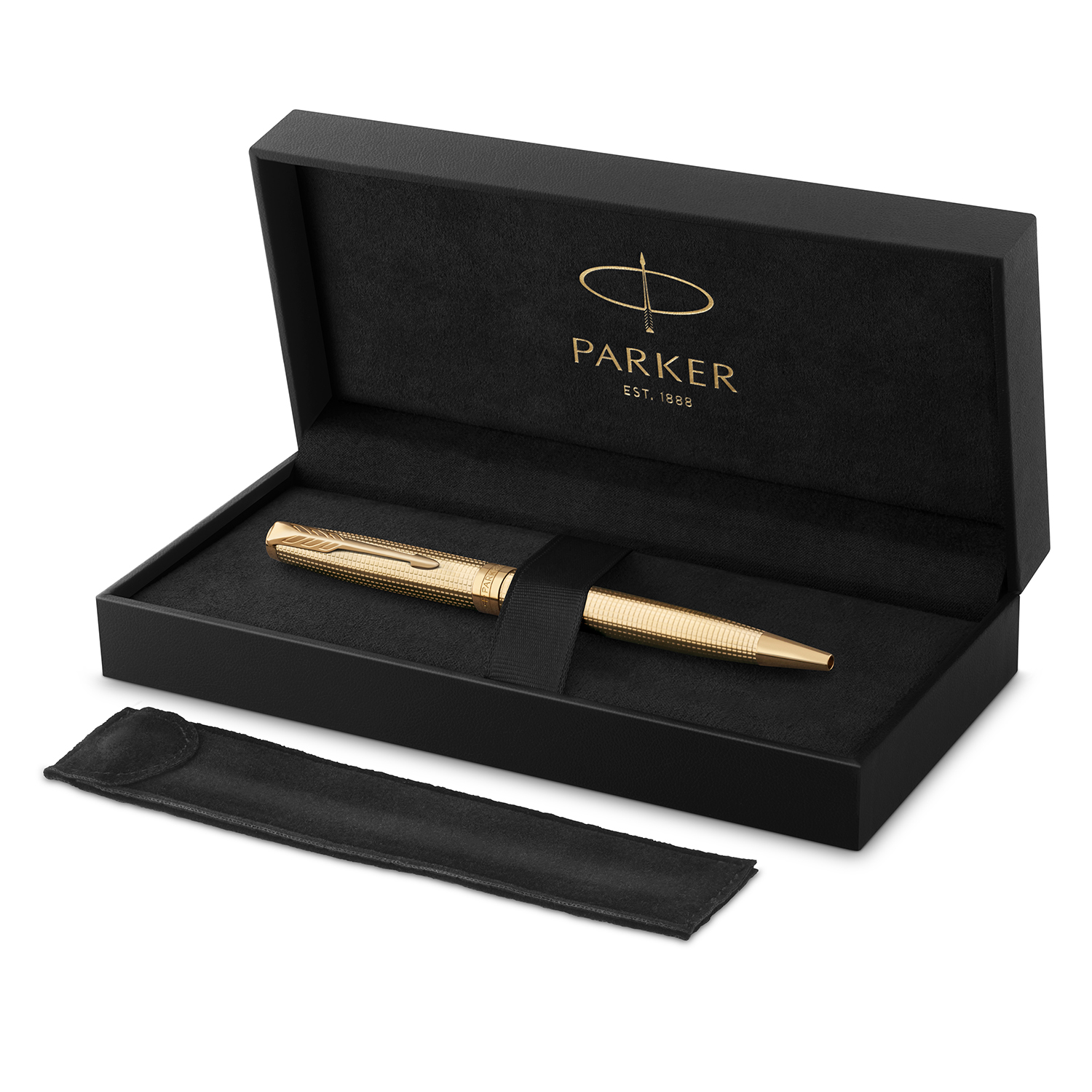 Parker Sonnet Ciselé Gold GT Special Edition Kugelschreiber