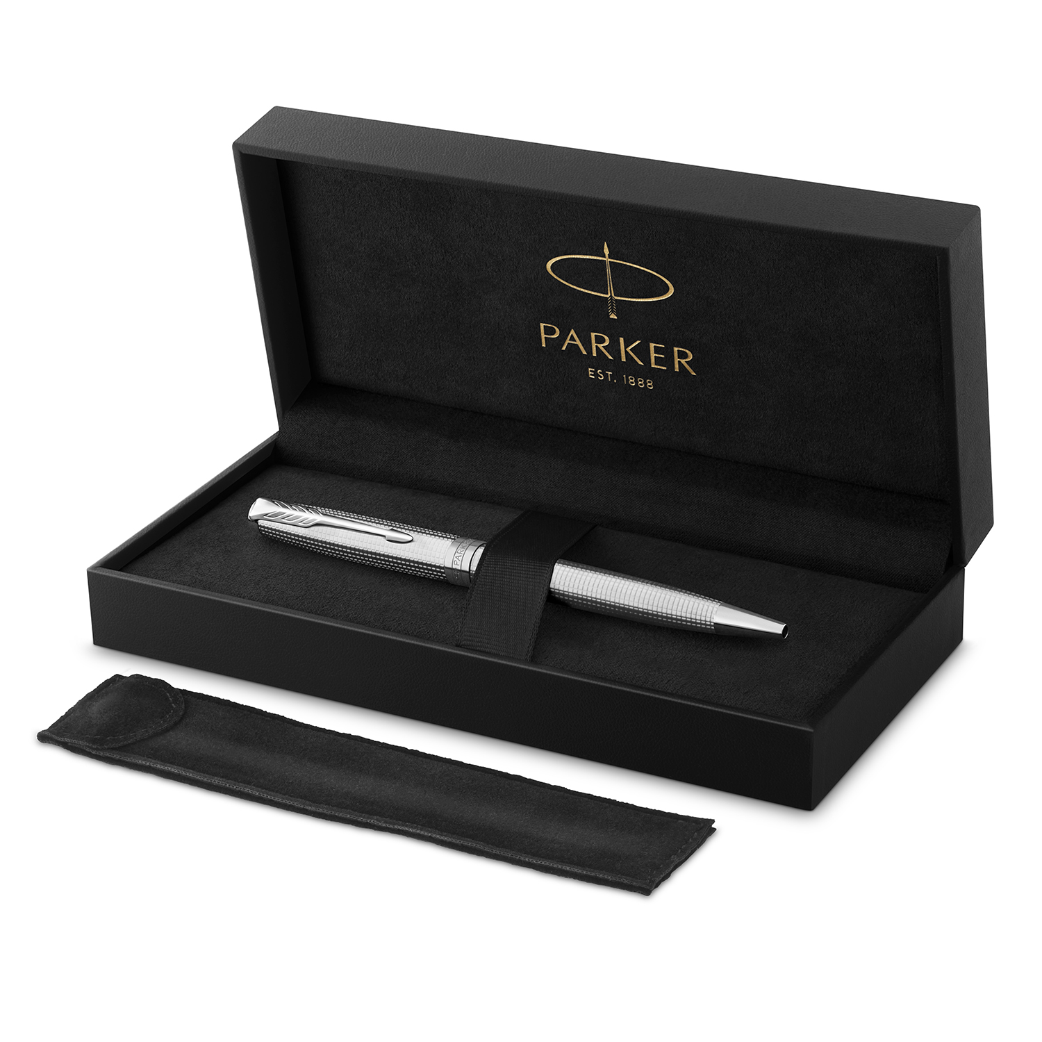 Parker Sonnet Ciselé Silver CT Special Edition Kugelschreiber