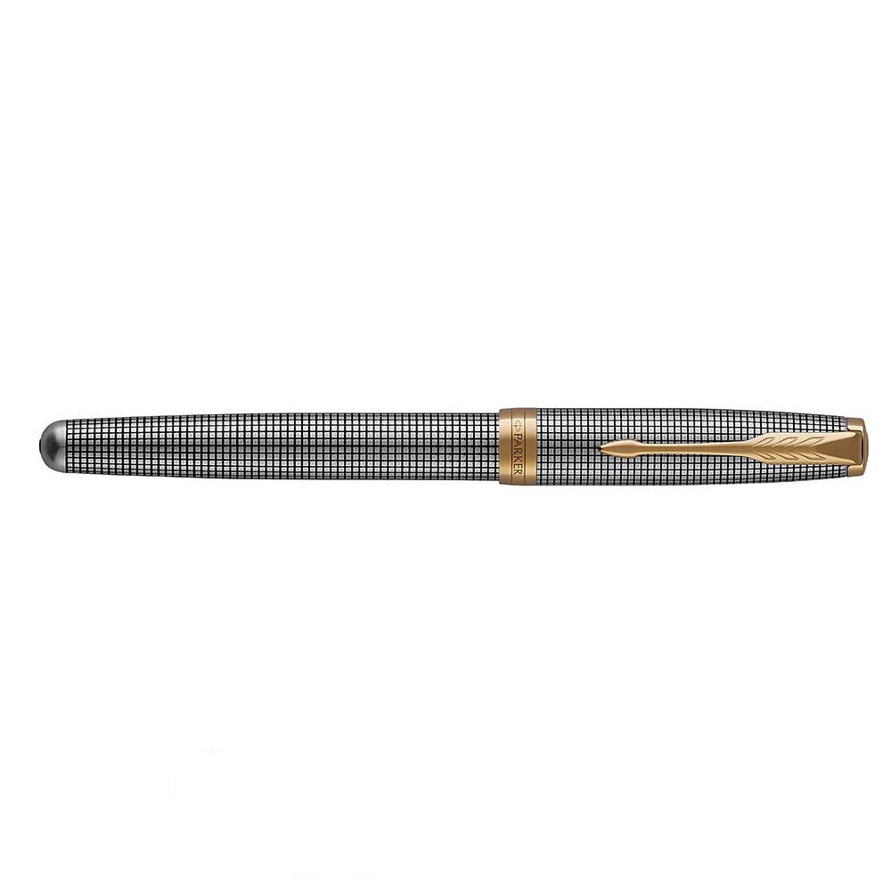 Parker Sonnet Ciselé Silver GT Rollerball